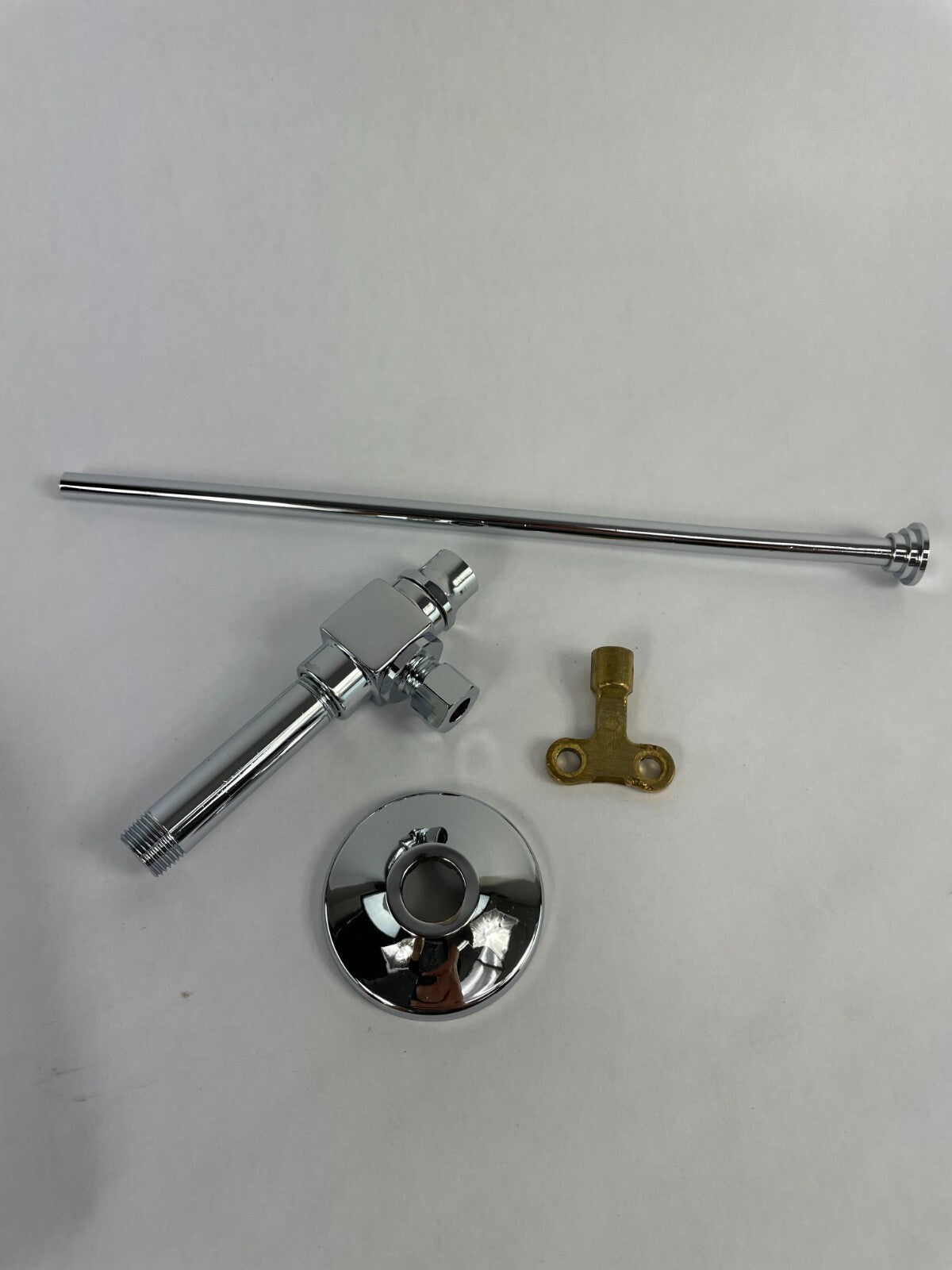 Kohler 7639-CP chrome angle supply stop with vertical tube