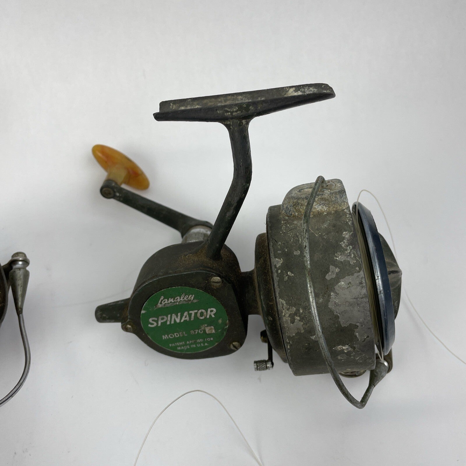 Vintage Spinning Reels - Lot of 7 x Langley SpinFlo Spinator Daiwa 7850 COMPAC95