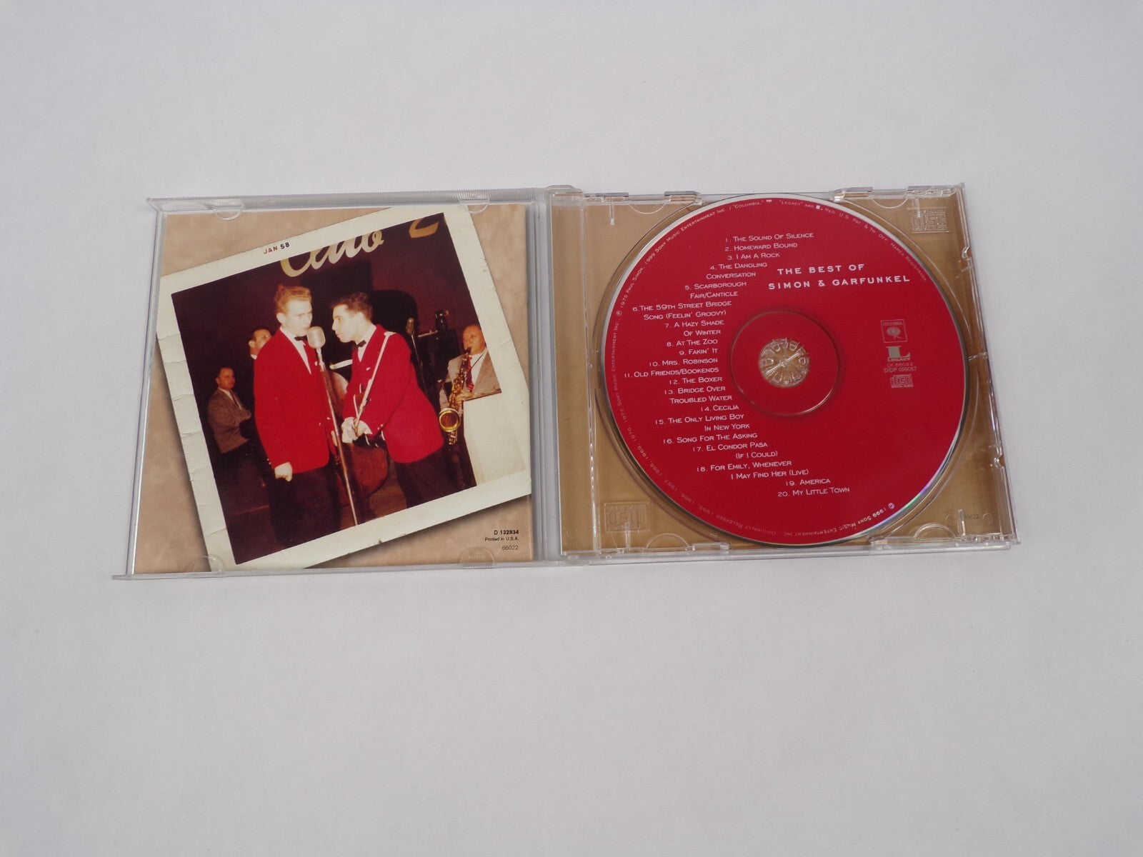 The Best Of Simon & Garfunkel The Sound Or Silence Homeward Bound Iam A CD#63