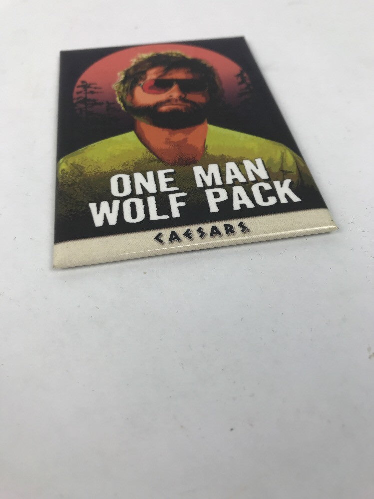 The Hangover “ One Man Wolf Pack “ Magnet CAESARS CASINO MADE IN USA ATA-boy