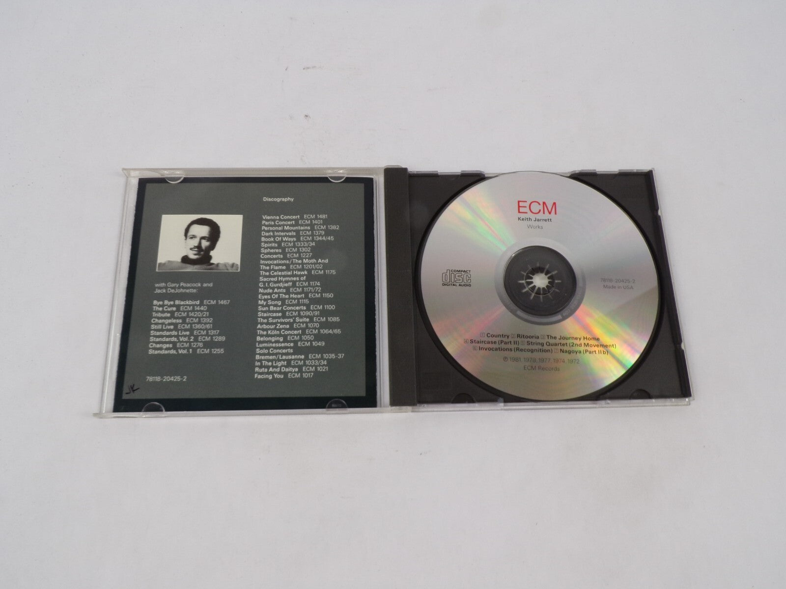 Keith Jarrett Works Slow ECM Country Ritooria The Journey Home Nagoya CD#68