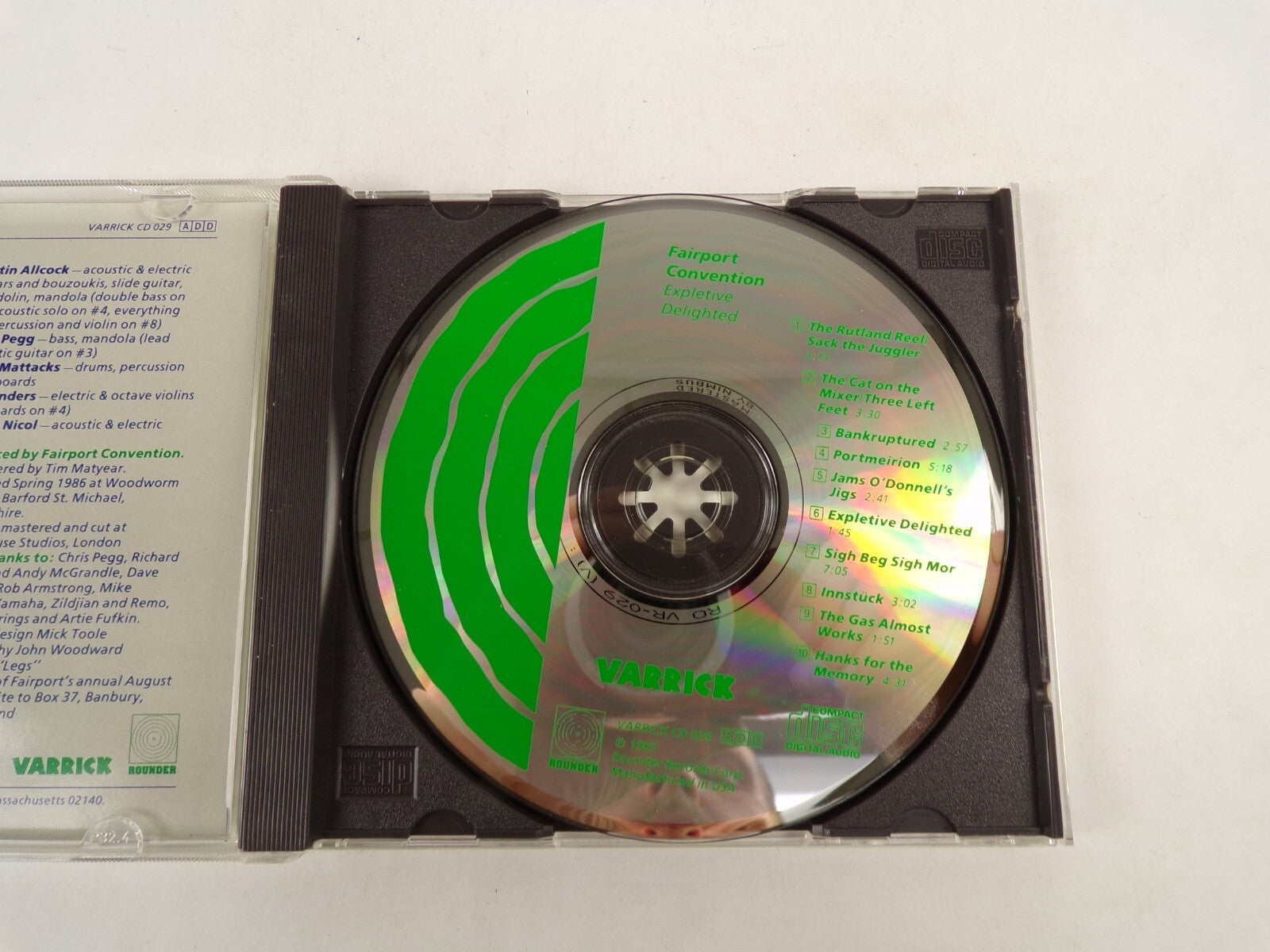 Fairport Convention Expletive Delighted! Bankruptured Portmeirion CD#52