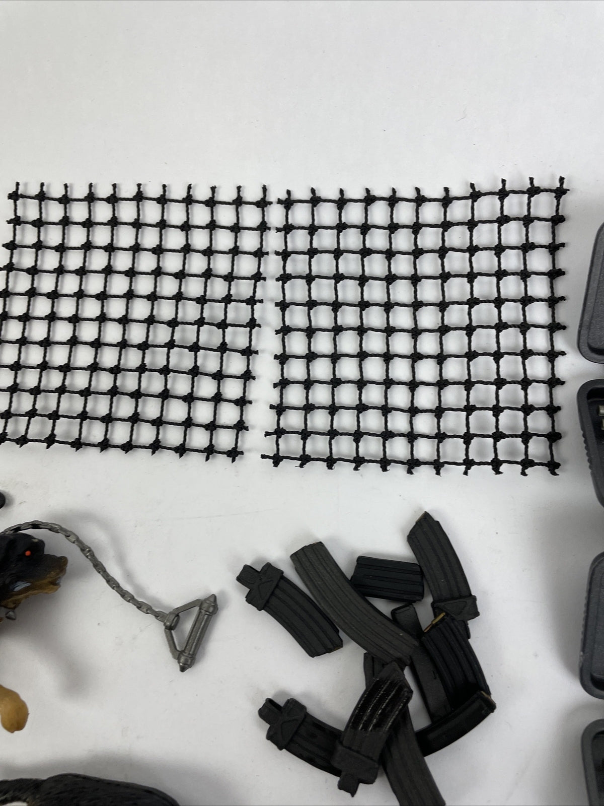 Lot Of GI JOE RIFLE Dog Shovel Gas Mask++  - FOR 12" ACTION FIGURE 1/6 SCALE 1:6