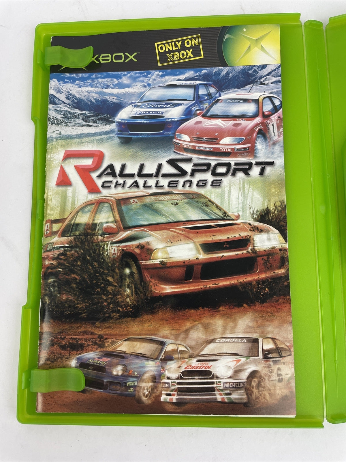RalliSport Challenge / Black Label / Microsoft Xbox Video Game Complete w Manual