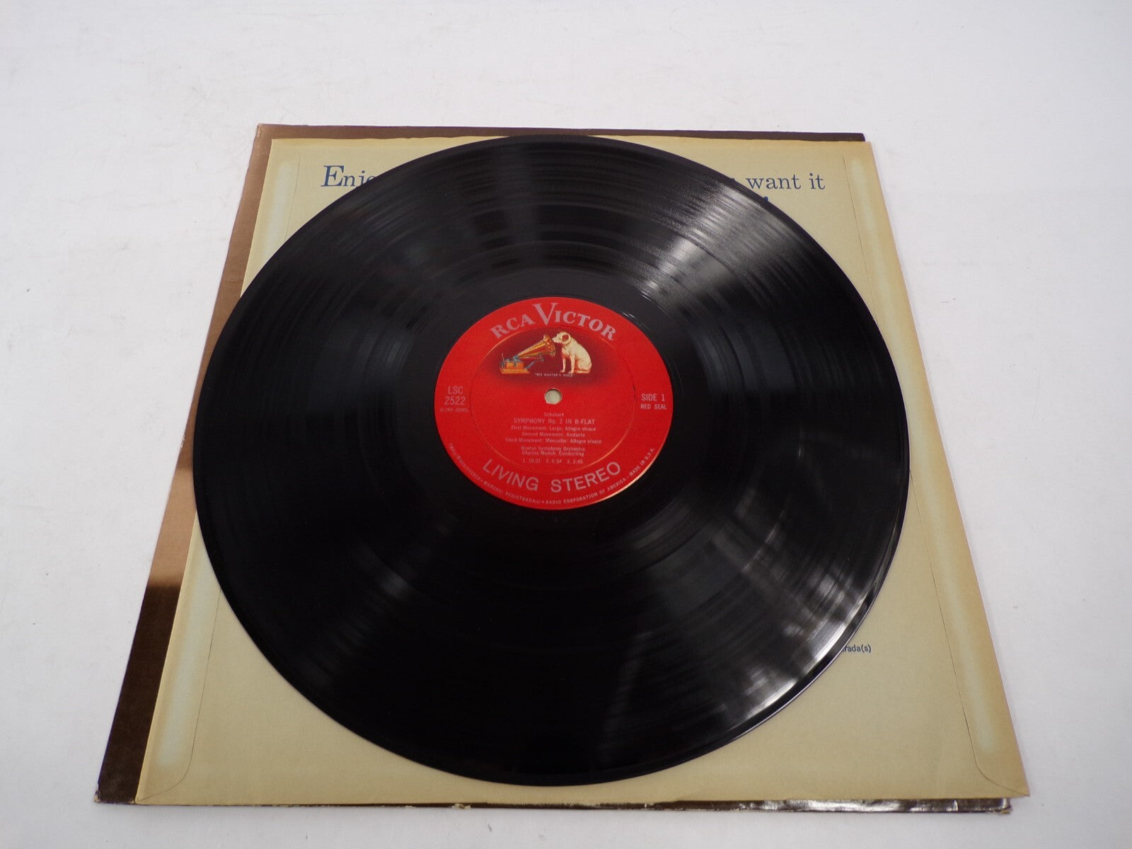 Schubert Symphony No.2 Beethoven Prometheus Ballet Excerpts Vinyl Records