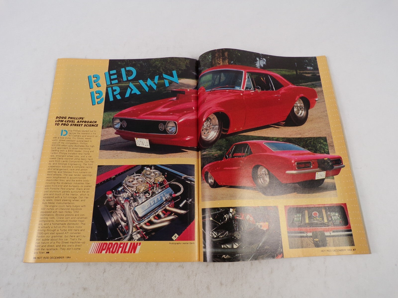 June 1986 Hot Rodding Magazine Dreamin' Holley Carbs: 15 Goofs & Curves A Guide