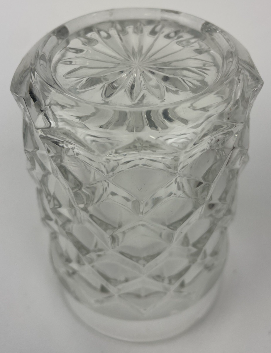 Fostoria American 4" Tall Straight Flat Bottom Tumbler ~ 6 oz. VGC
