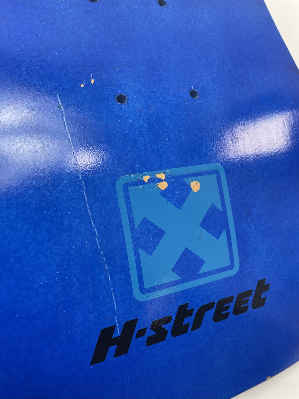 Tony Magnusson H Street Kid And Cross Reissue 1980s Wood Hell Concave Blue Red