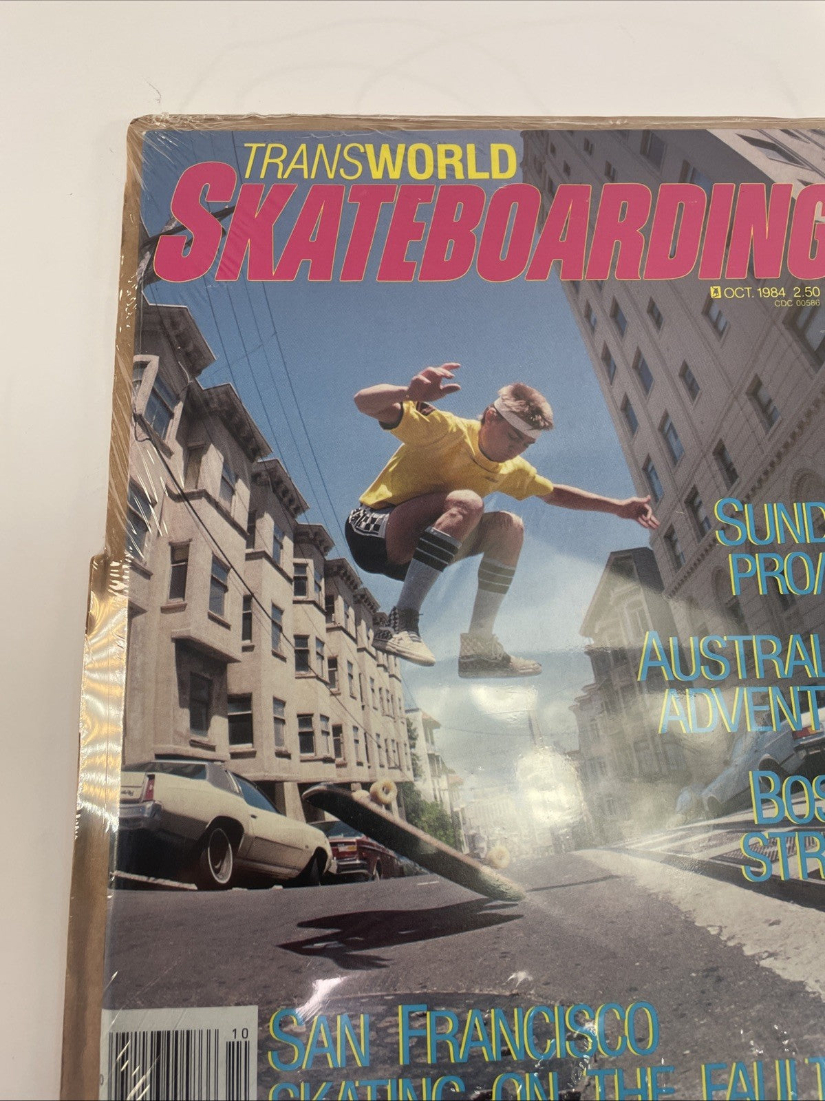 Transworld Skateboarding Magazine October 1984 Per Welinder Cover Jeff Phillips