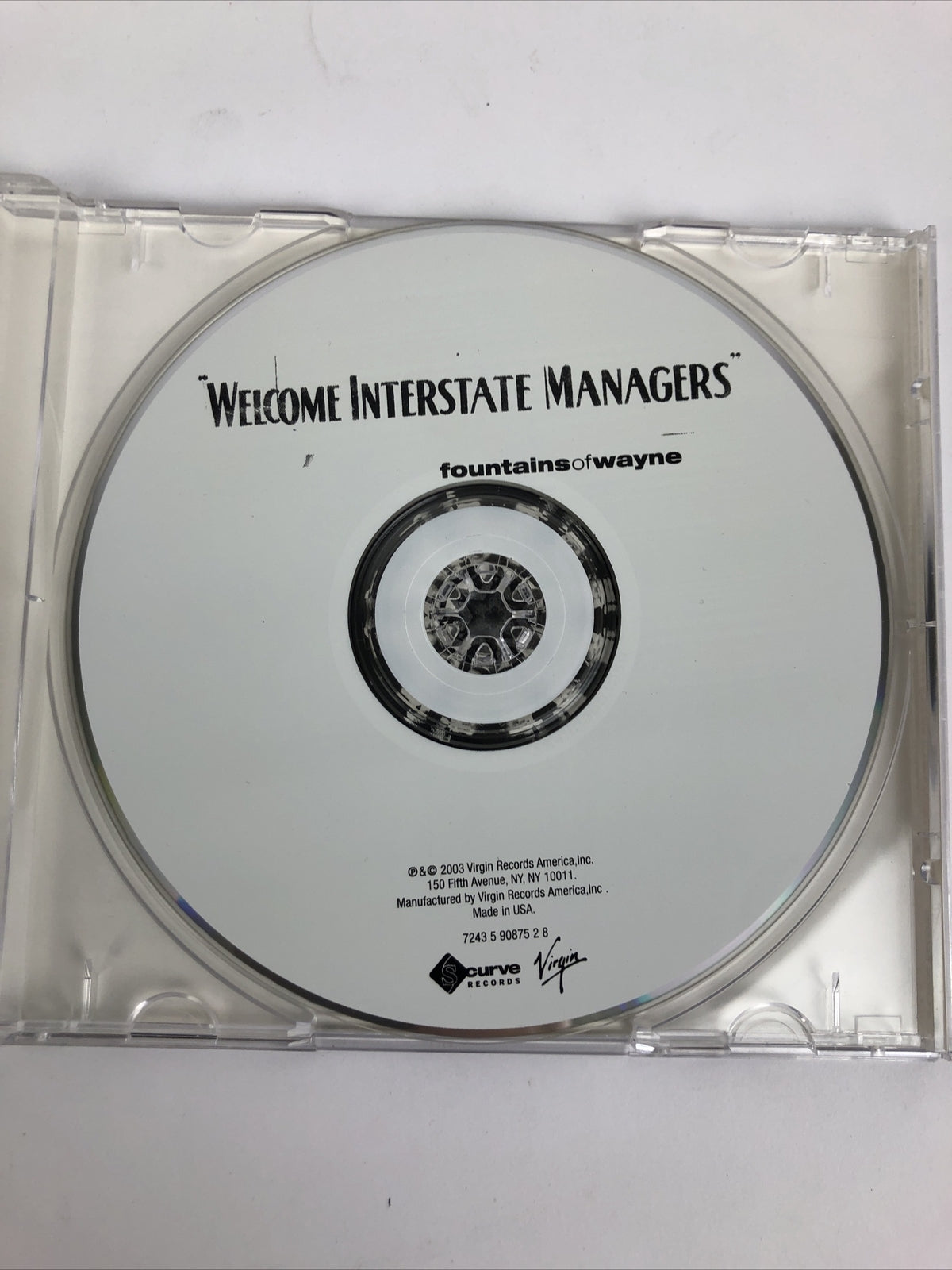 Welcome Interstate Managers - Digital Audio CD By Fountains of Wayne  Mint #56