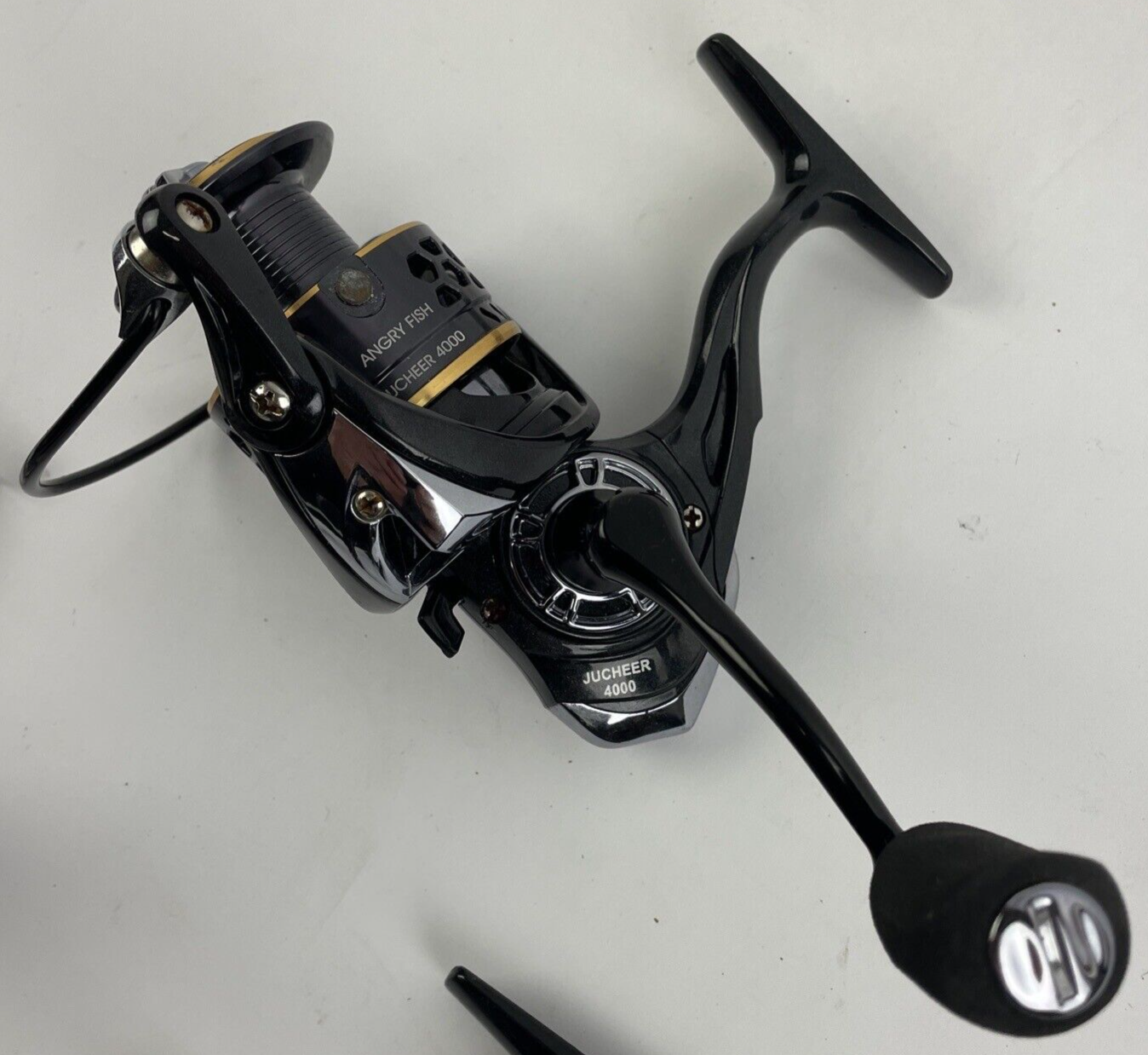 3 x Angry Fish Proberos + Spinning Reel 5.2:1 High Speed Salt/Freshwater Reel