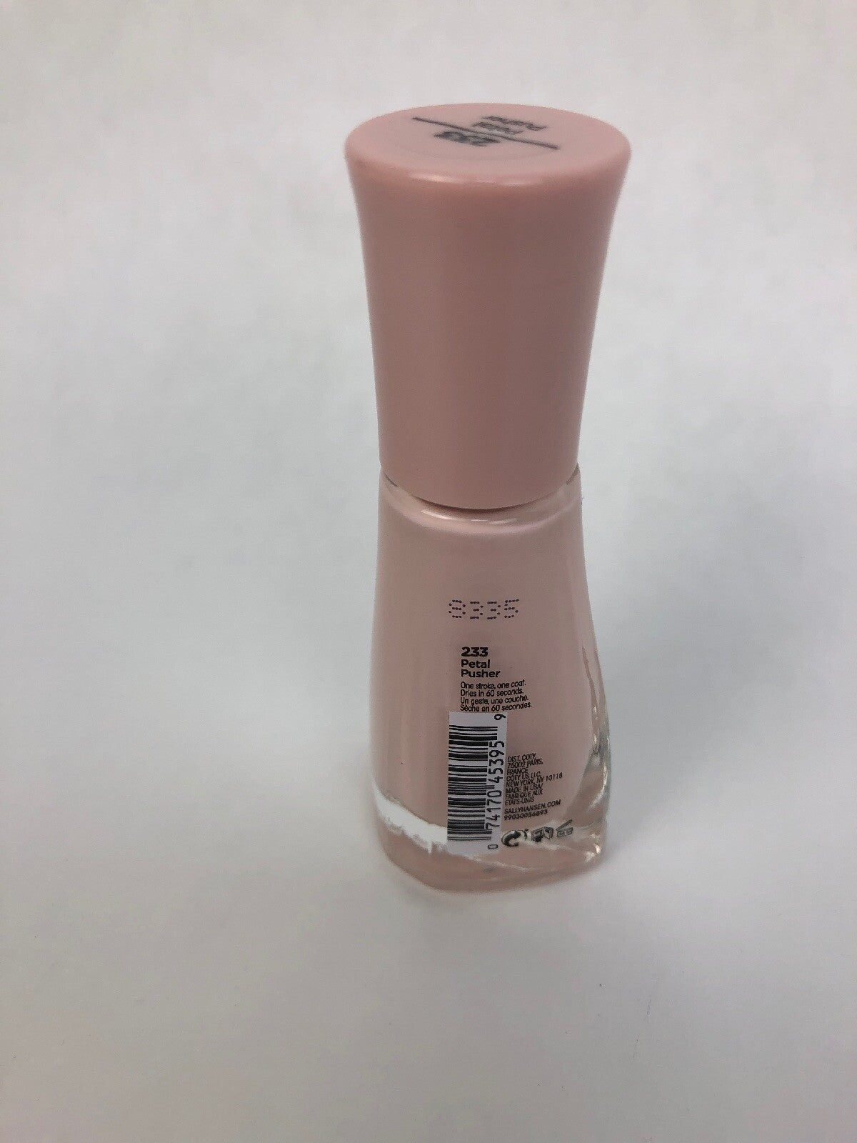 Sally Hansen Insta-Dri Nail Polish #233 Petal Pusher (light pink) NEW - FSTSHP
