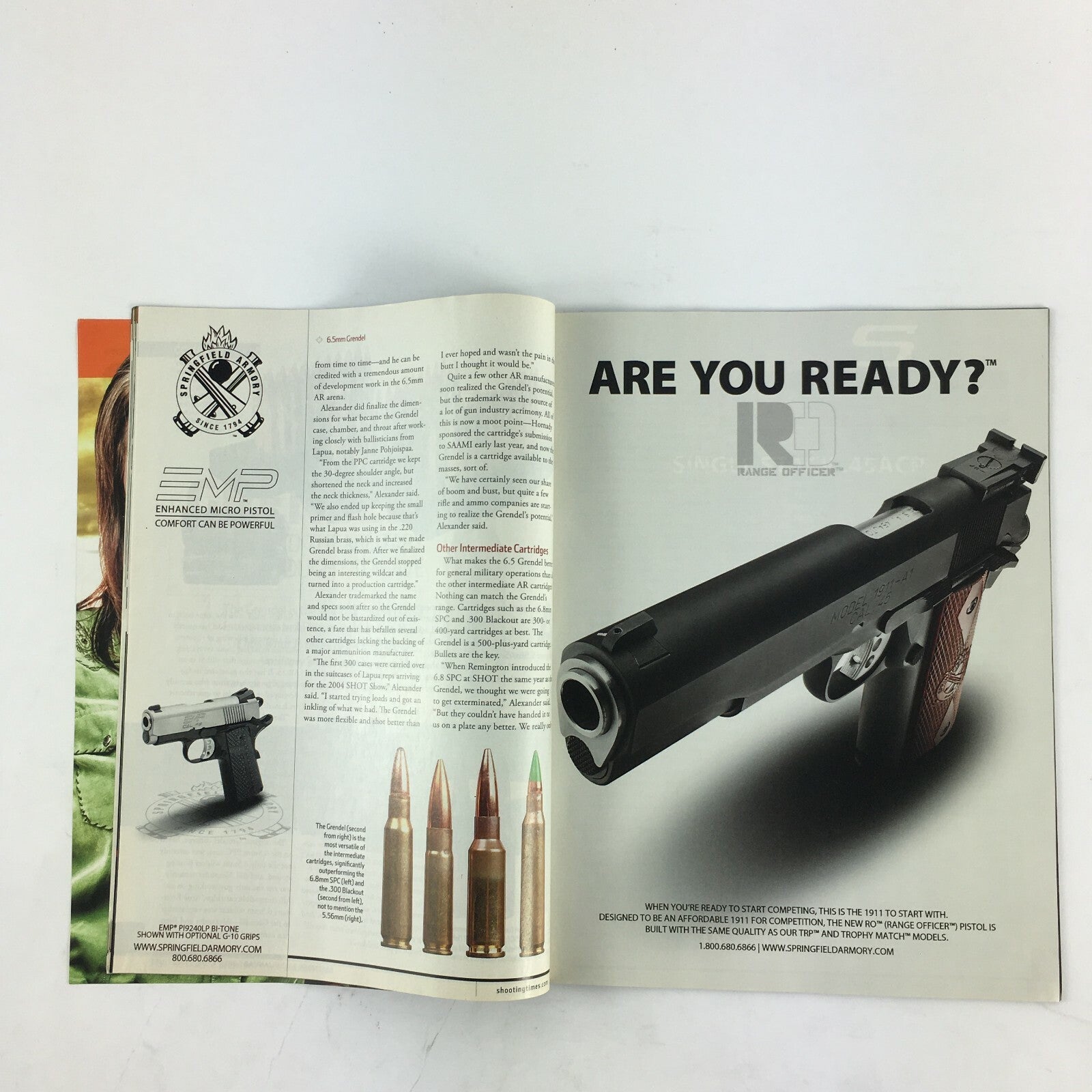December 2012 Guns & Ammo Magazine The Best Cartridge The Army Doesn't Have .45