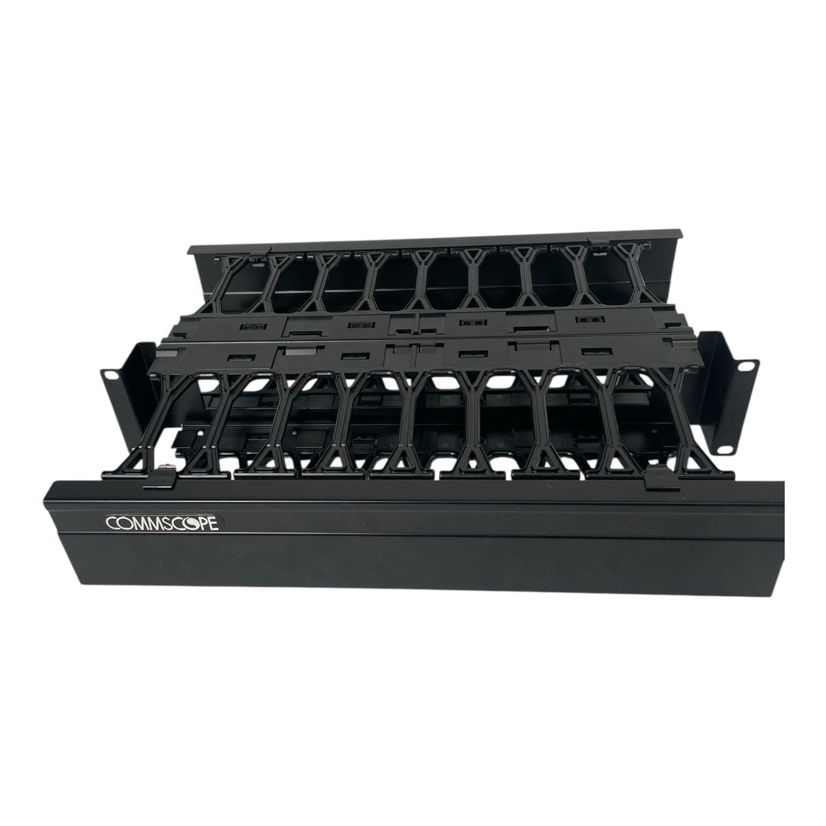 Commscope Network HTK-19-DS 2U Horizontal Trough Kit Double Sided 760128850 Rack