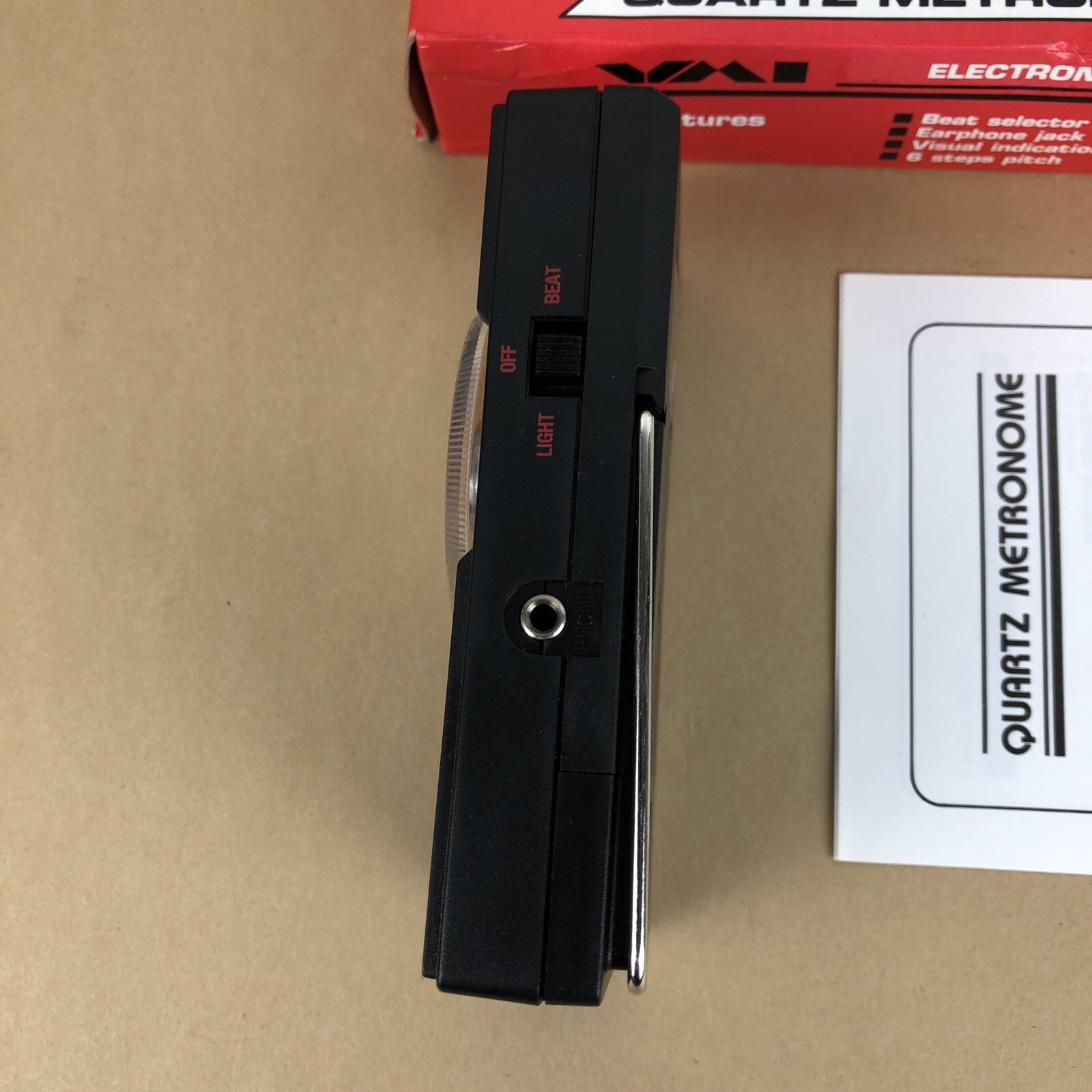 AccuTech AccUtech MetroTuner Beat selector Earphone Jack MT-8000 9V Battery Opp 