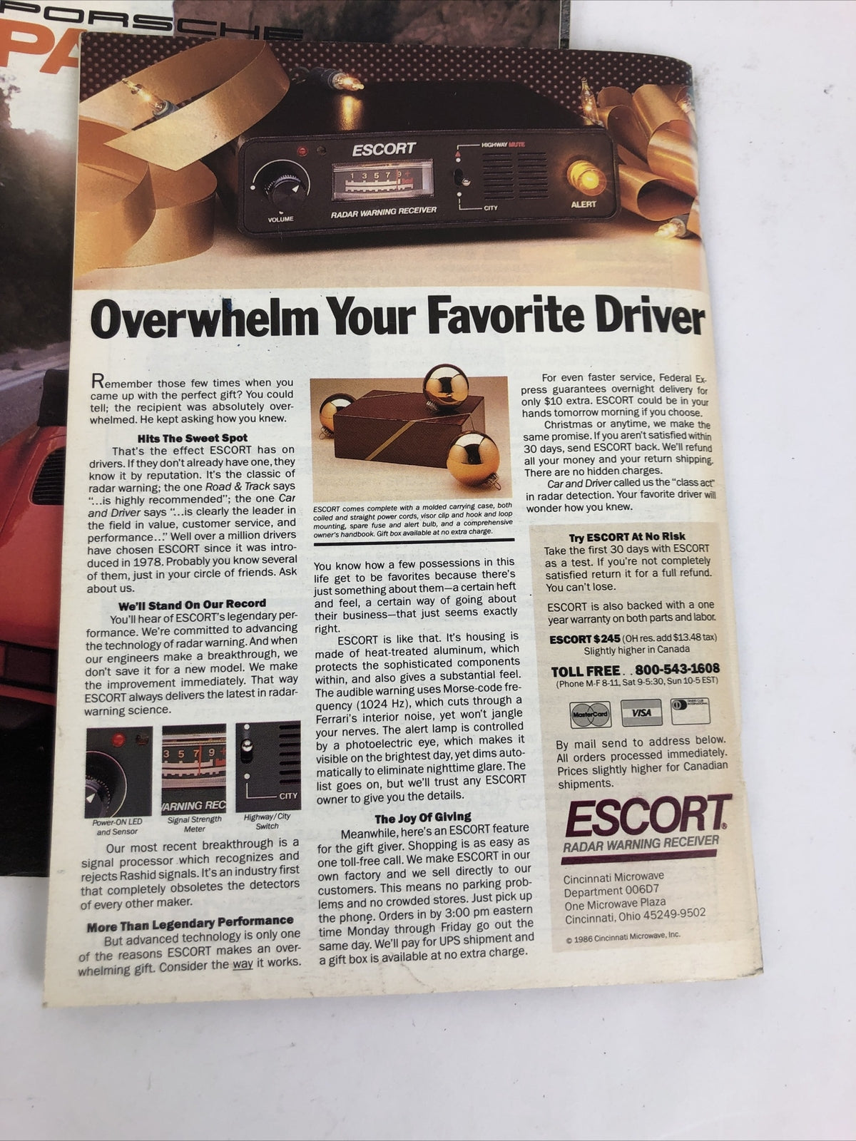 Porsche Panorama Magazine - 1987 Complete Set 30th Anniversary 12 issue -  RARE