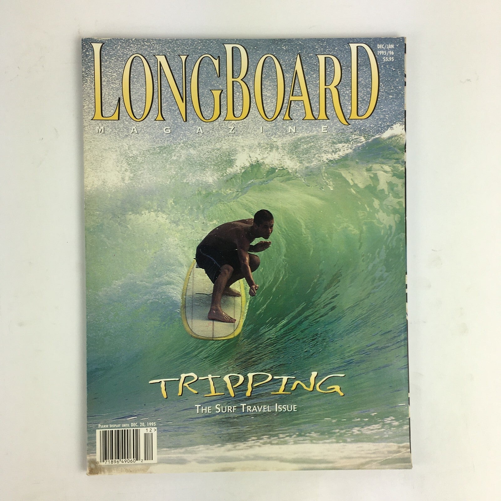 May 1996 LongBoard Magazine Rusty Keaulana Three Time World Champion 