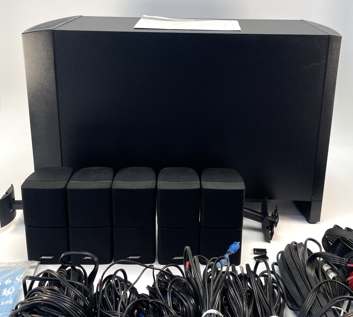 Bose Home Theater Audio System Acoustimass 10 Series III Speaker System 5.1 VGC