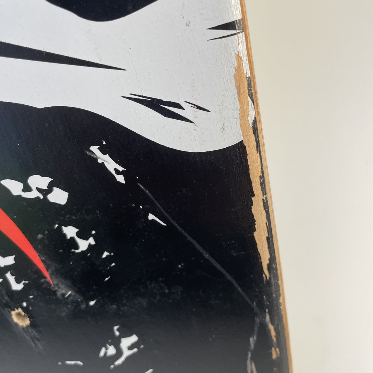 Deathbox Skateboards Orange / Black Surf Pirate Skull Limited Edition 9" x 34.5"
