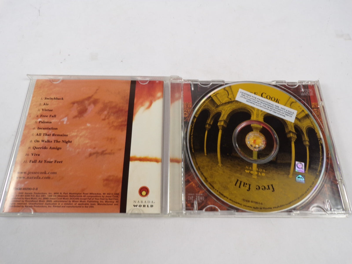 Jesse Cook Free Fall Switchback Air Virtue Free Fall Paloma Incantation CD #43