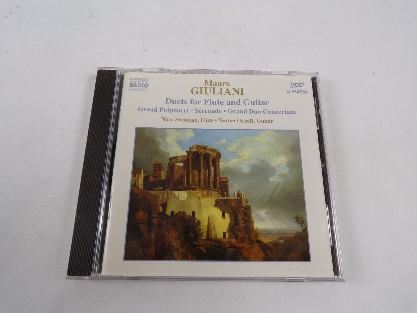 Mauro Giuliani Duets For Flute And Guitar Nobert Kraft CD#43