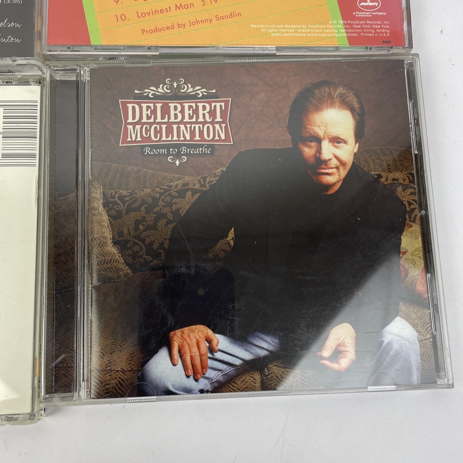 The Delbert McClinton Music Collection - Digital Audio CD LOT of 8 Titles - M
