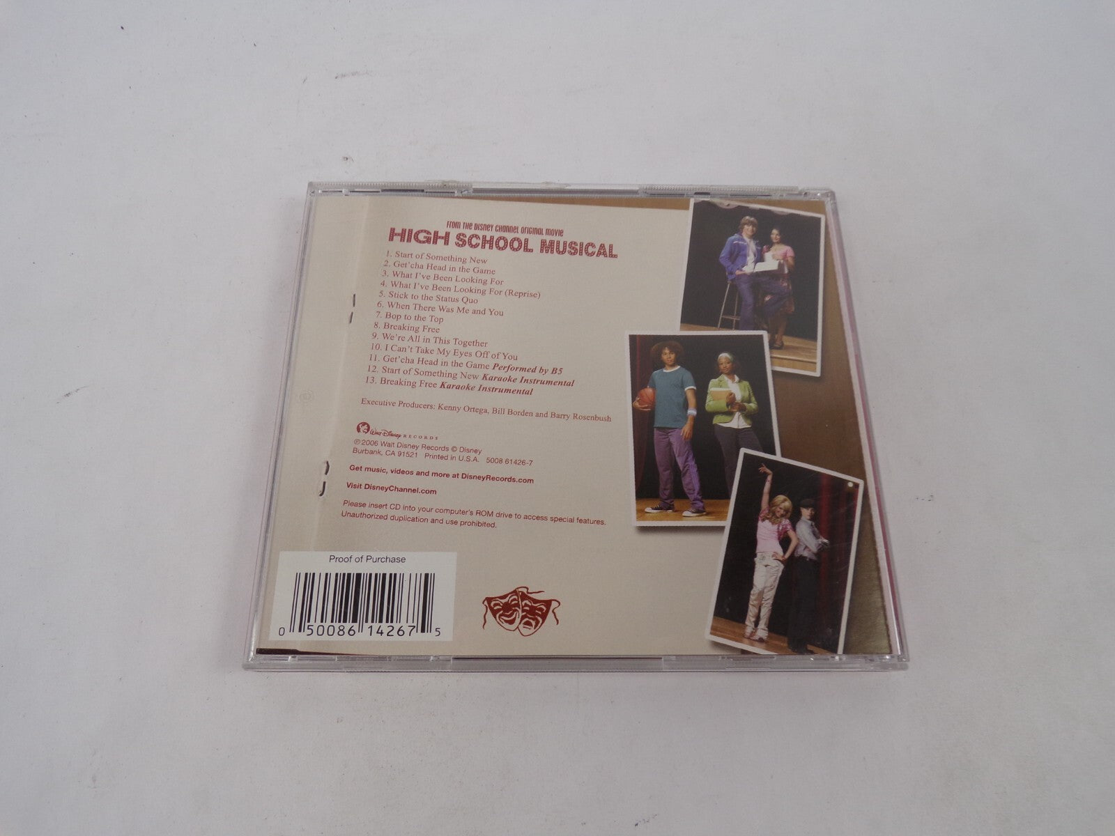 High School Musical Start Of Something New Get' Cha Head In The Game What CD#70