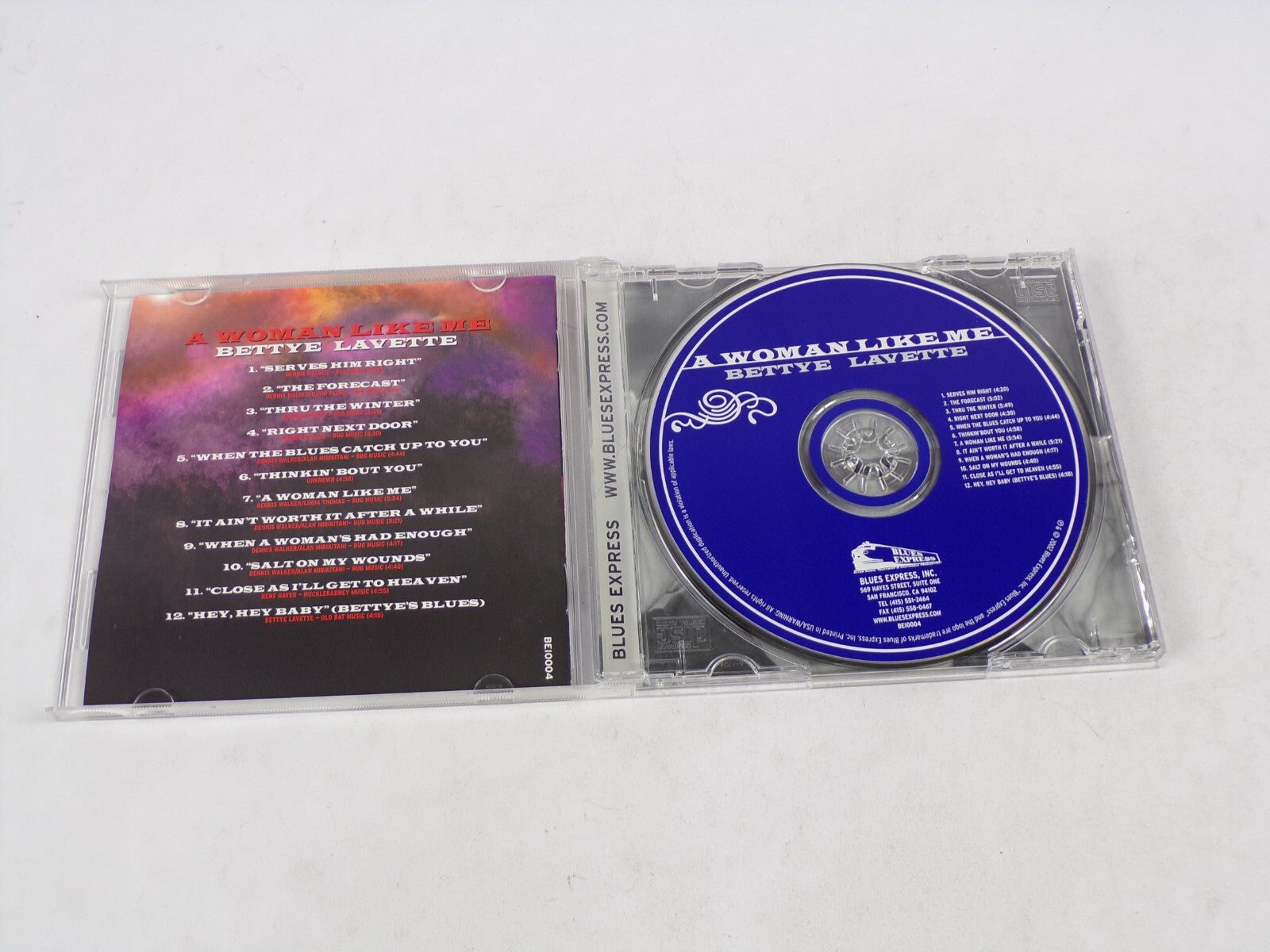 A Woman Likes Me Bettyelavette Serves Him Right The Forecast Thru The WinteCD#53