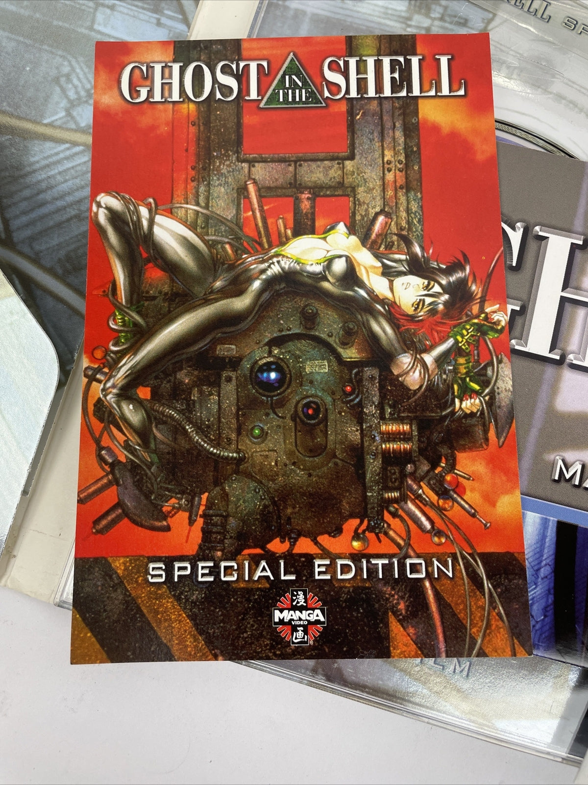Ghost in the Shell -Special Edition - 2 DVD 1995 ANIME slipcover poster postcard
