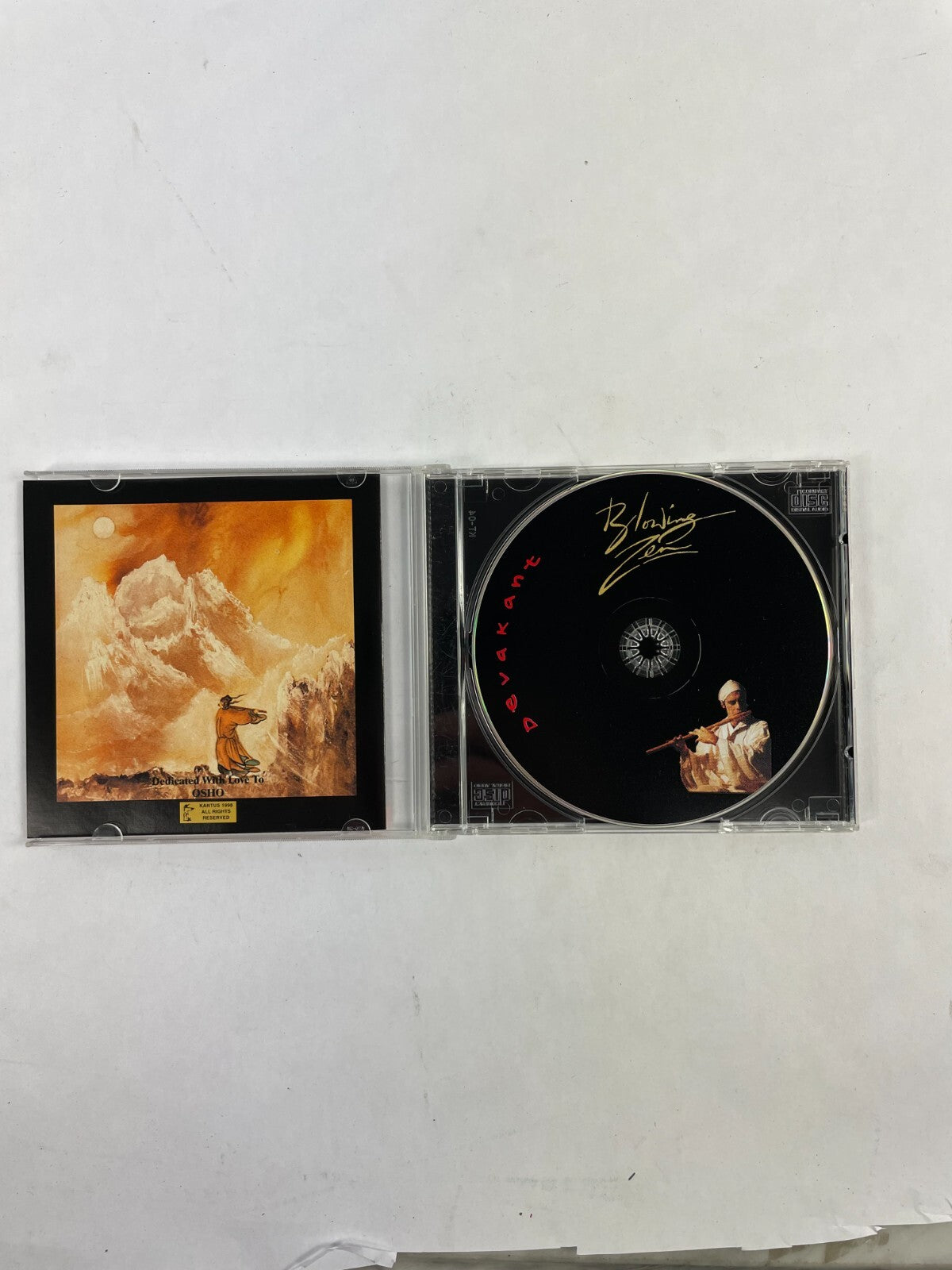 Blowing Zen Devakant Writing On Water and The Flowers Shower ancient music CD 72