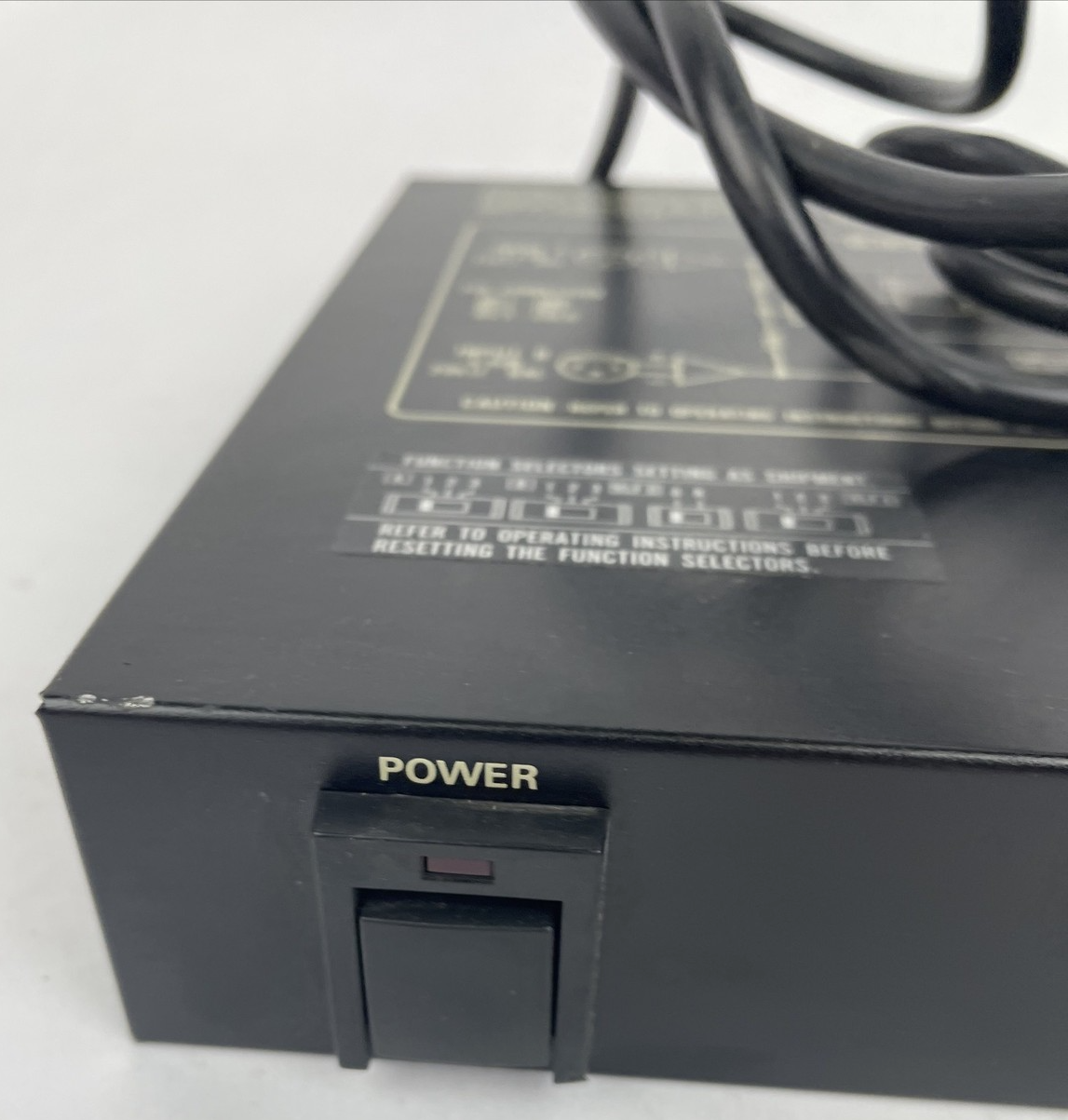 OEM Ramsa WS-SP2A Subwoofer Processor with Rack-mount Components