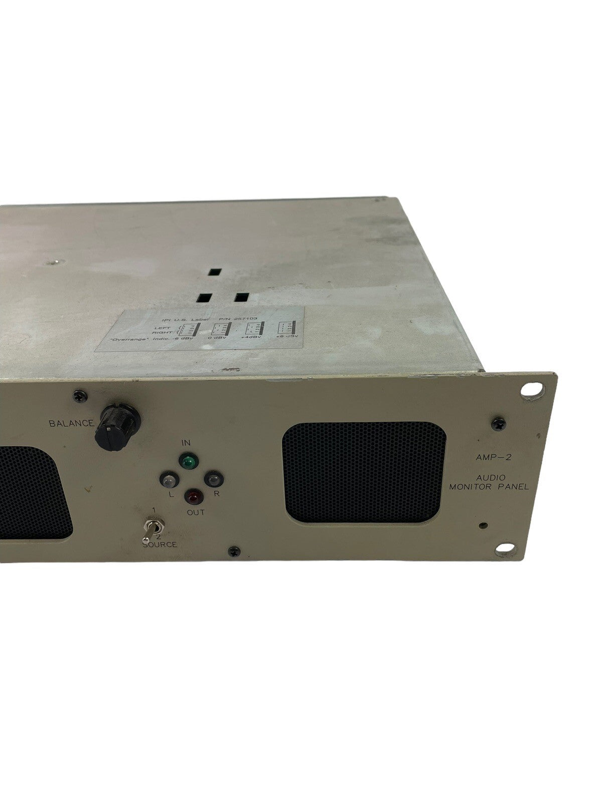Wohler Technologies Amp-2 Digital / Analog Audio Monitor Panel