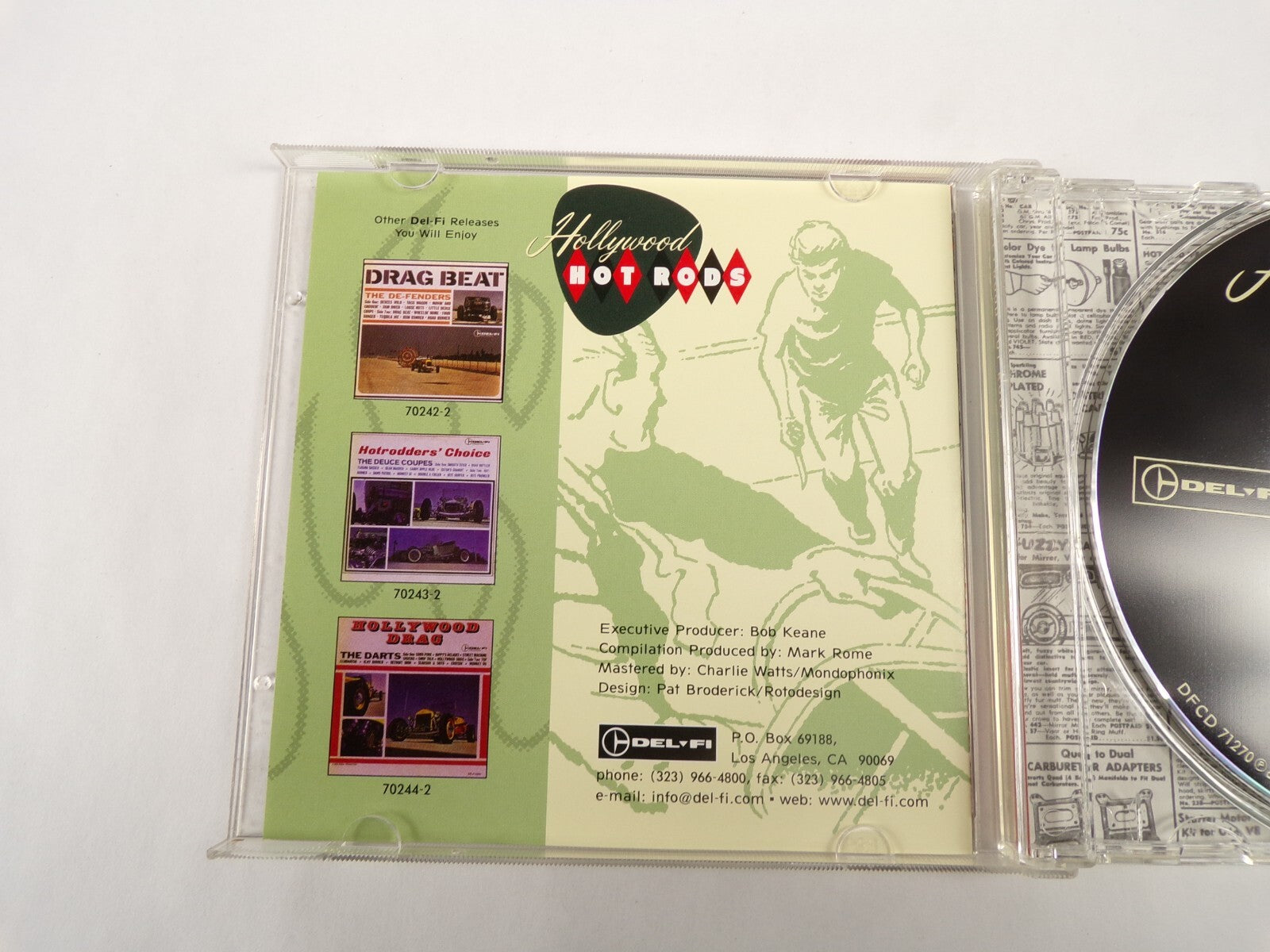 Hollywood hot Rods Gear Masher Nite Powler Monkey Si CD#54