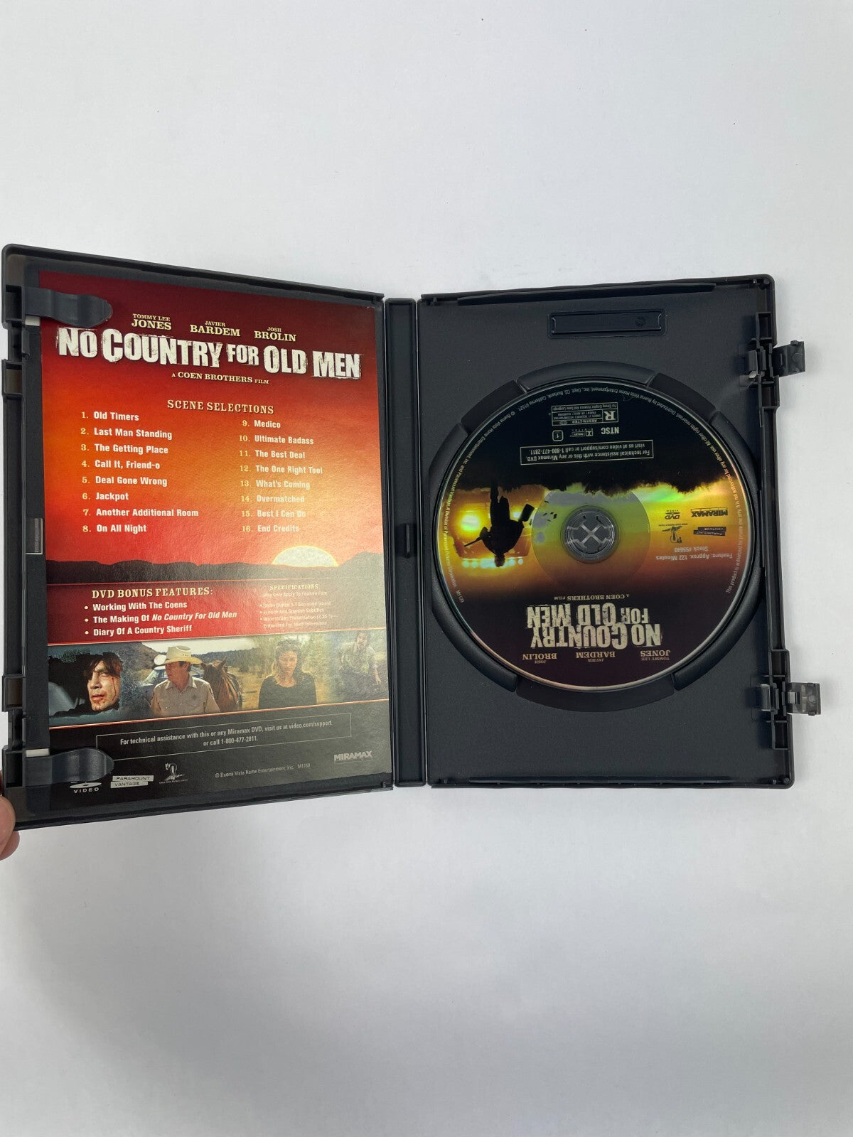 An Instant Classic No Country For Old Men Coen Brothers DVD Movie