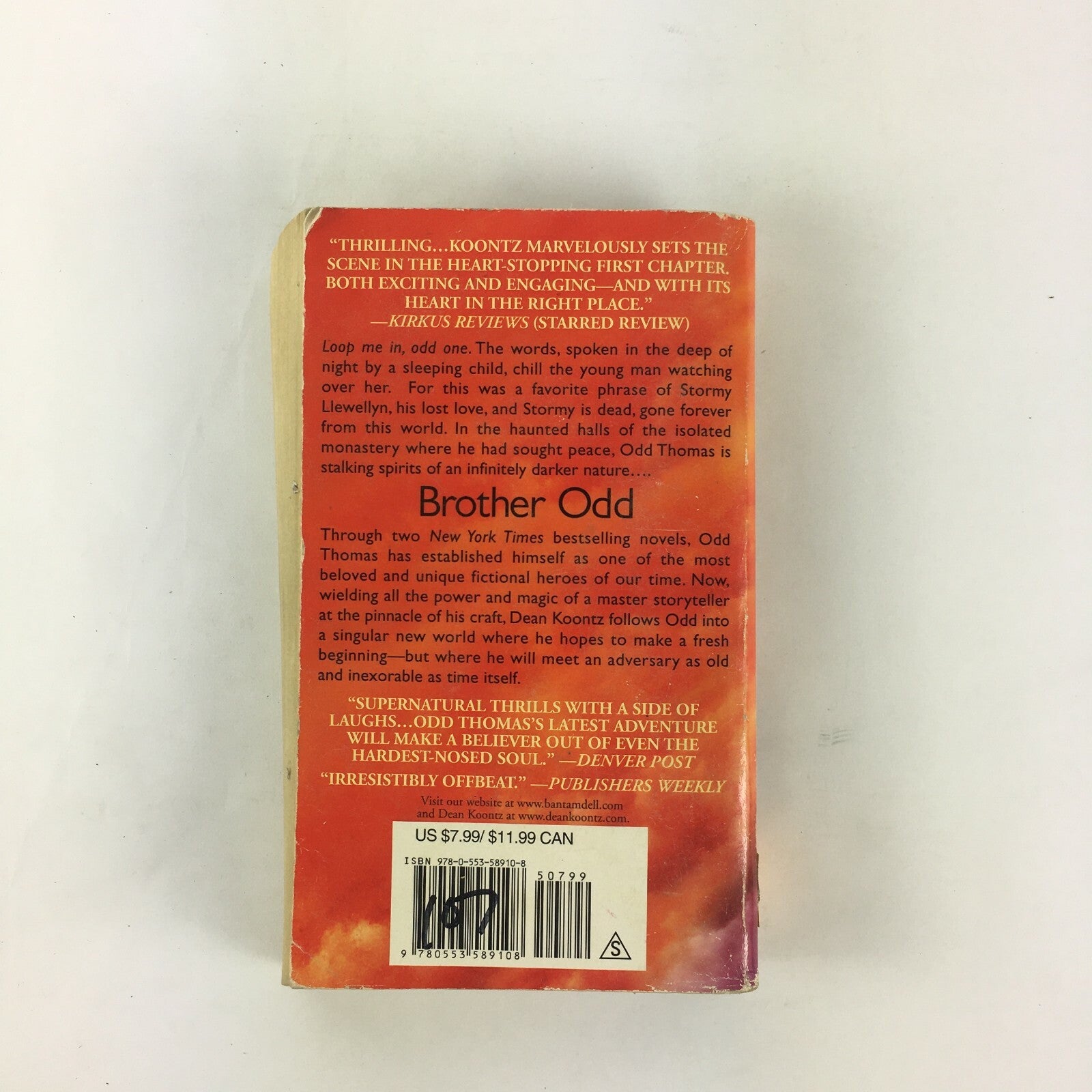 Dean Koontz Brother Odd Koontz's most likable creation