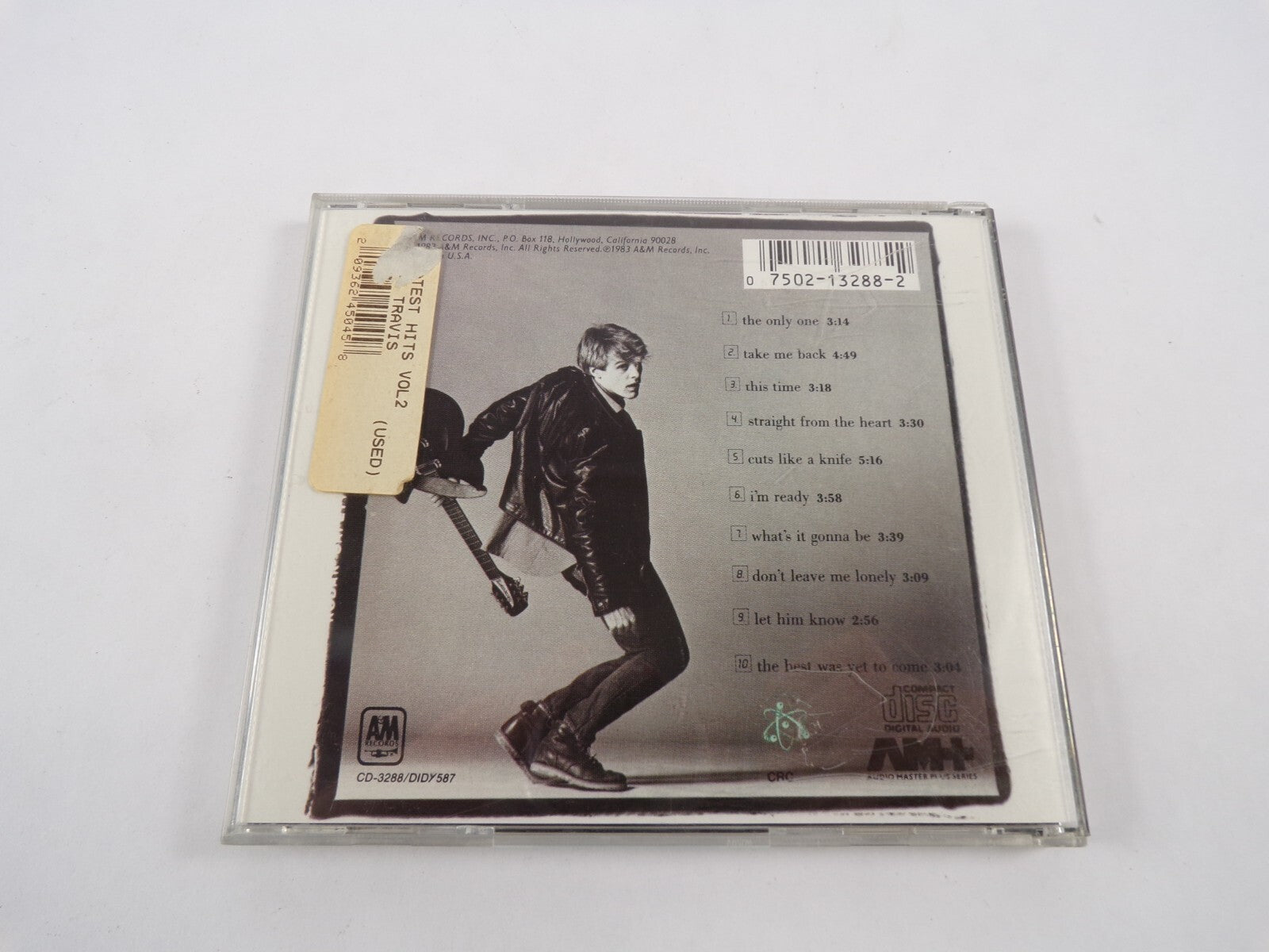 Bryan Adams Cuts Like A Knife The Only One Take Me Back This Time Straight CD#45
