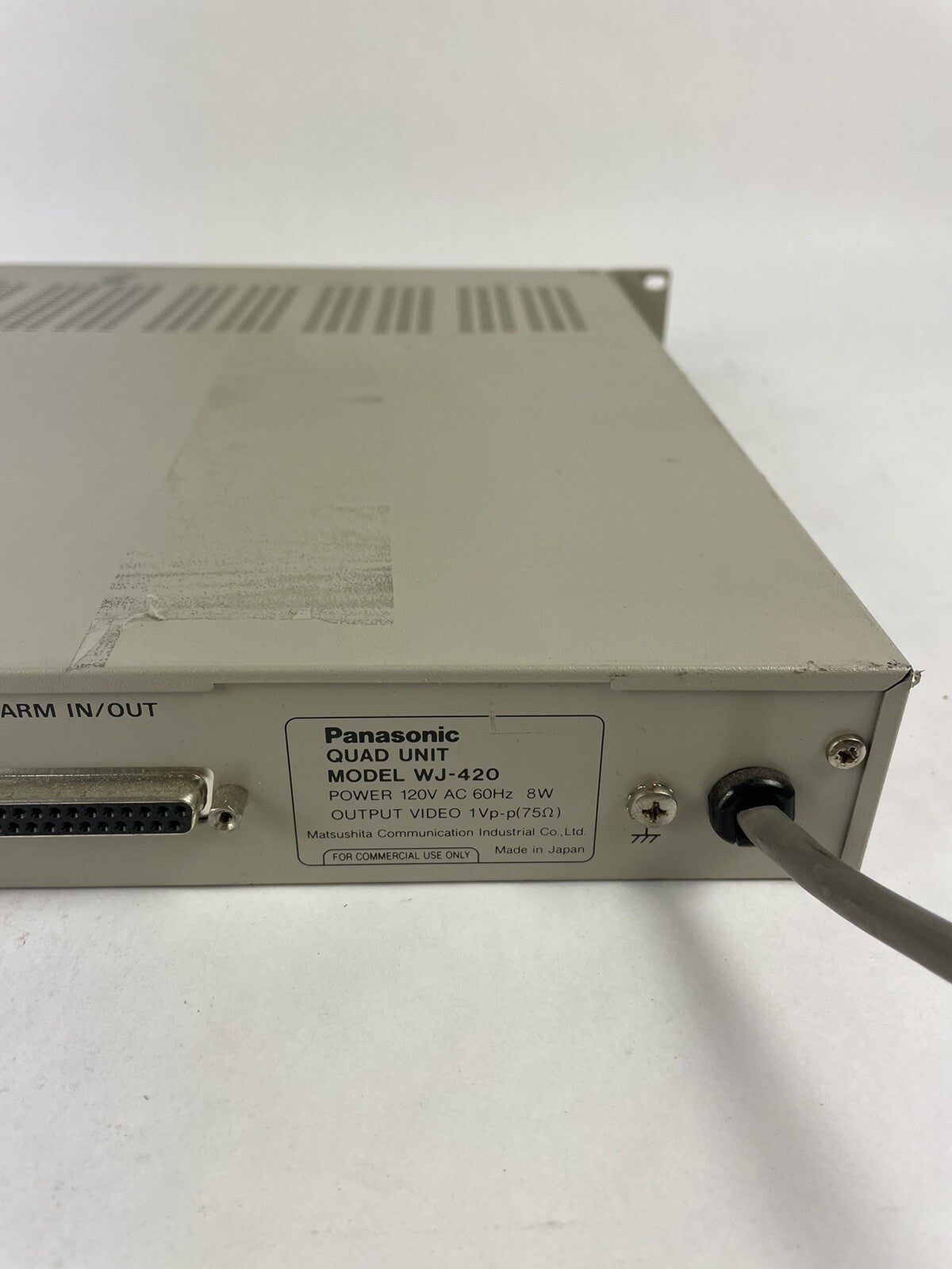 Panasonic WJ-420 Quad System Split