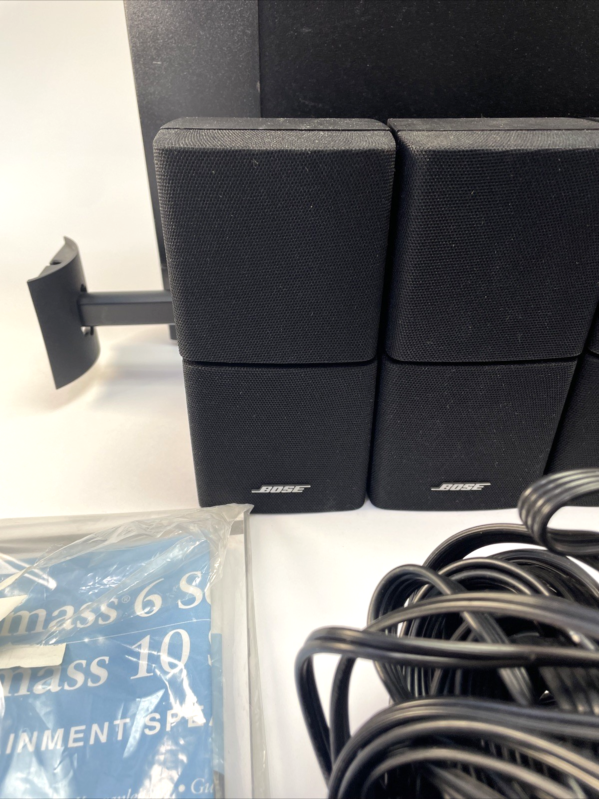 Bose Home Theater Audio System Acoustimass 10 Series III Speaker System 5.1 VGC