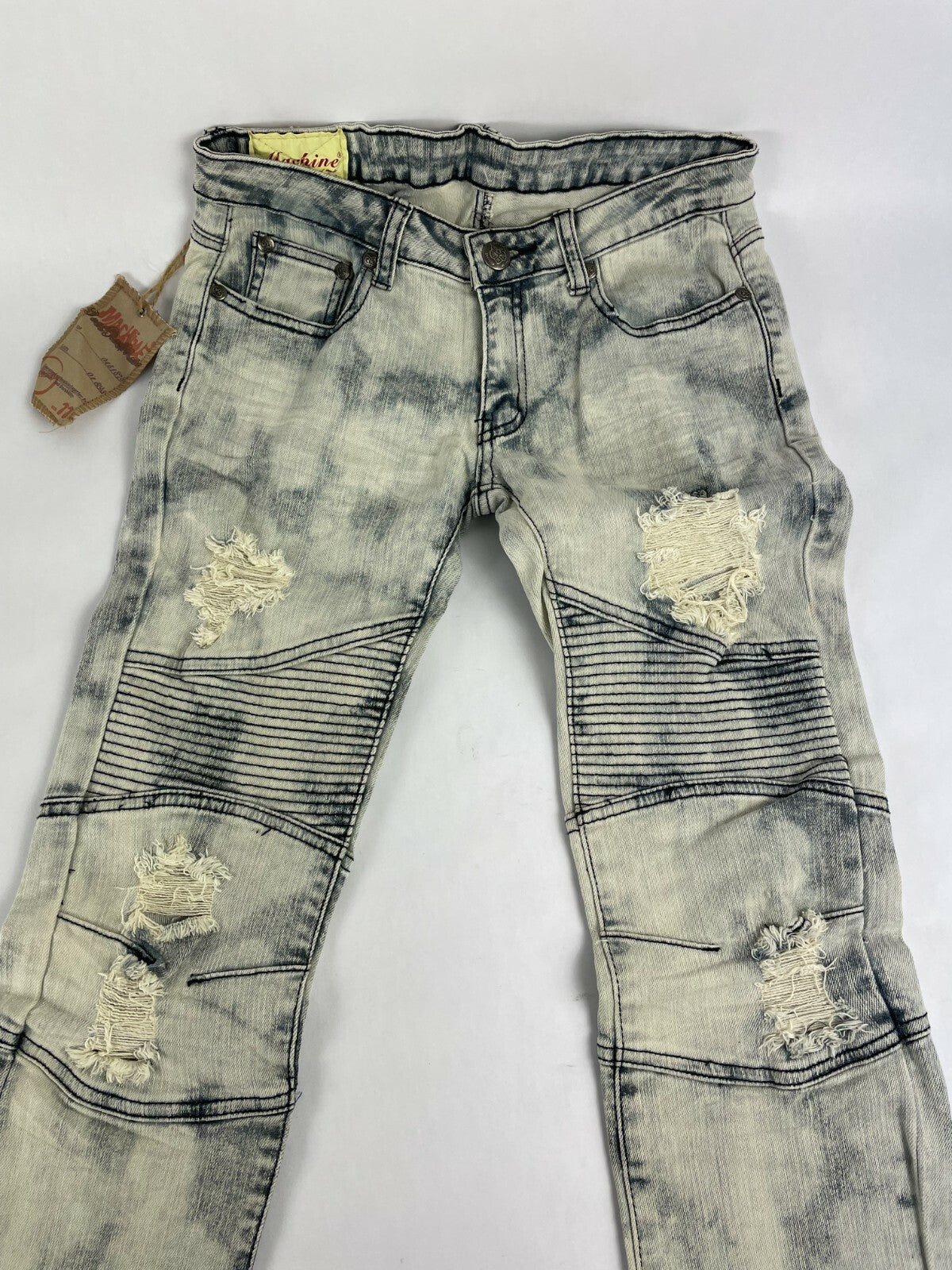 Machine Men's Denver Gray Tone Jeans Straight Leg Jeans Size W 32 L 32