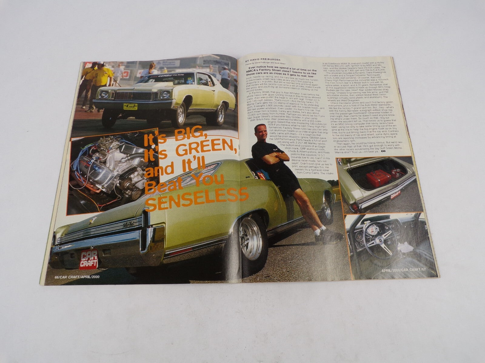 April 2000 Car Craft New Ford Crate Engine The True cost Of Paint & Body
