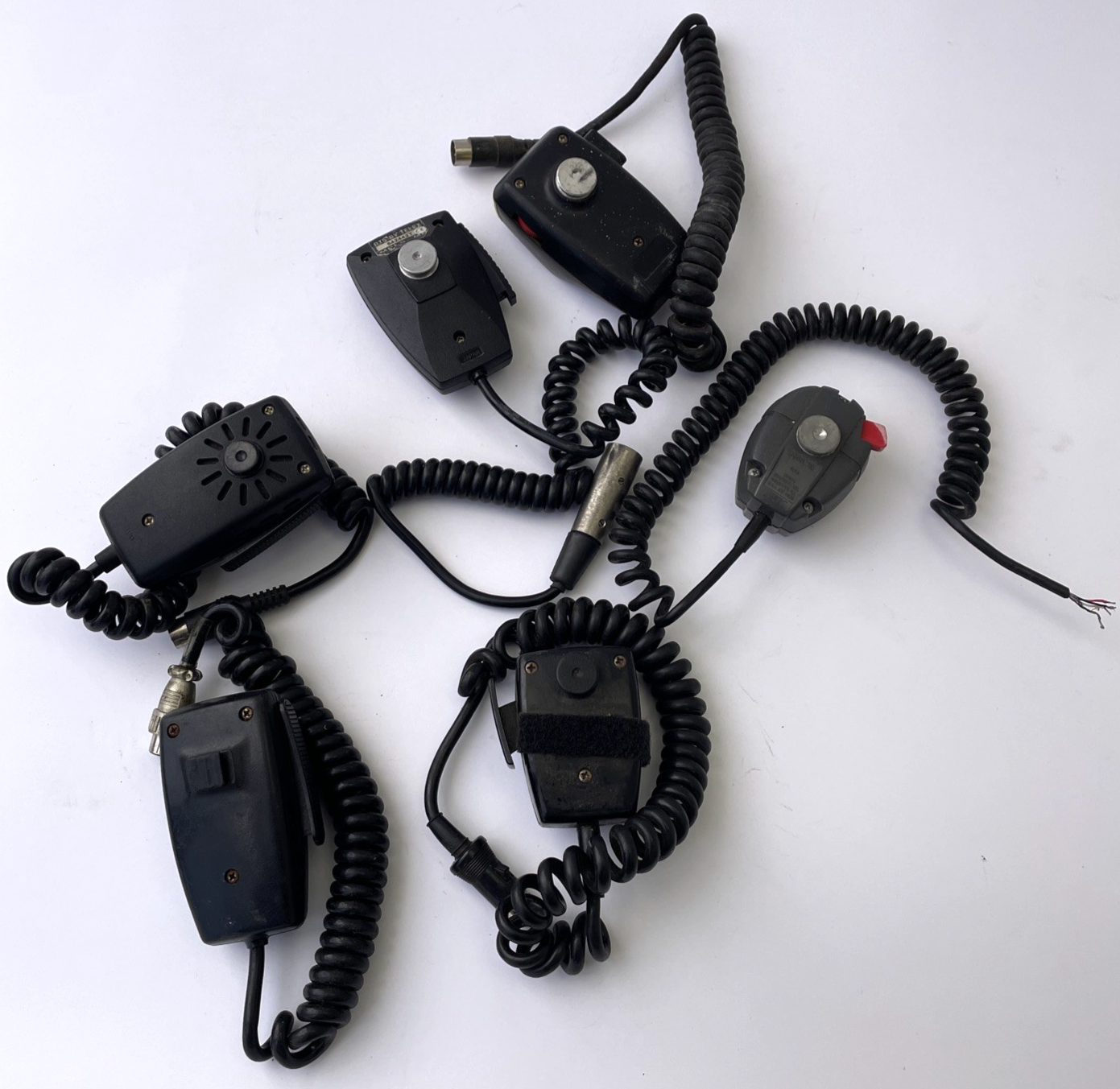 CB Radio Microphone Handheld Lot Of 6 SHURE TELEX Kraco Hy Gain Midland UNTESTED