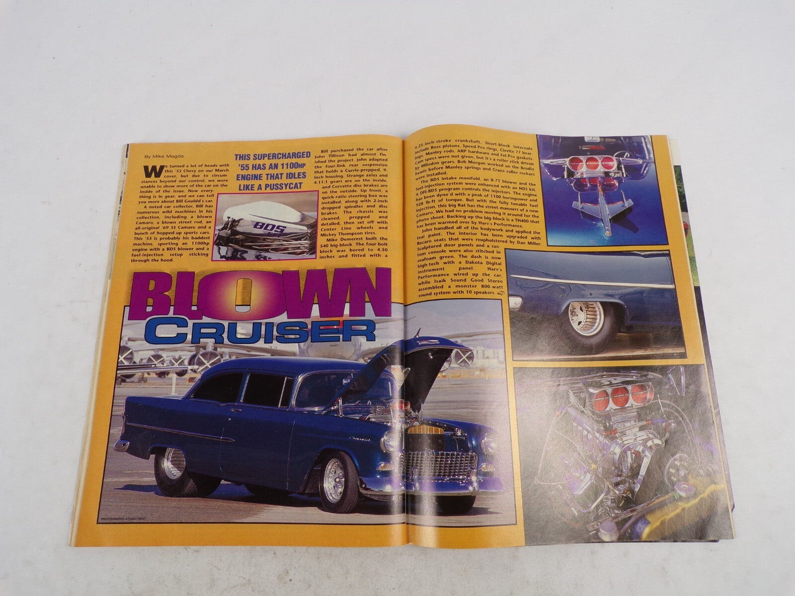 June 1996 Chevy High Performance Make Power With Cylinder Heads Interior Restore