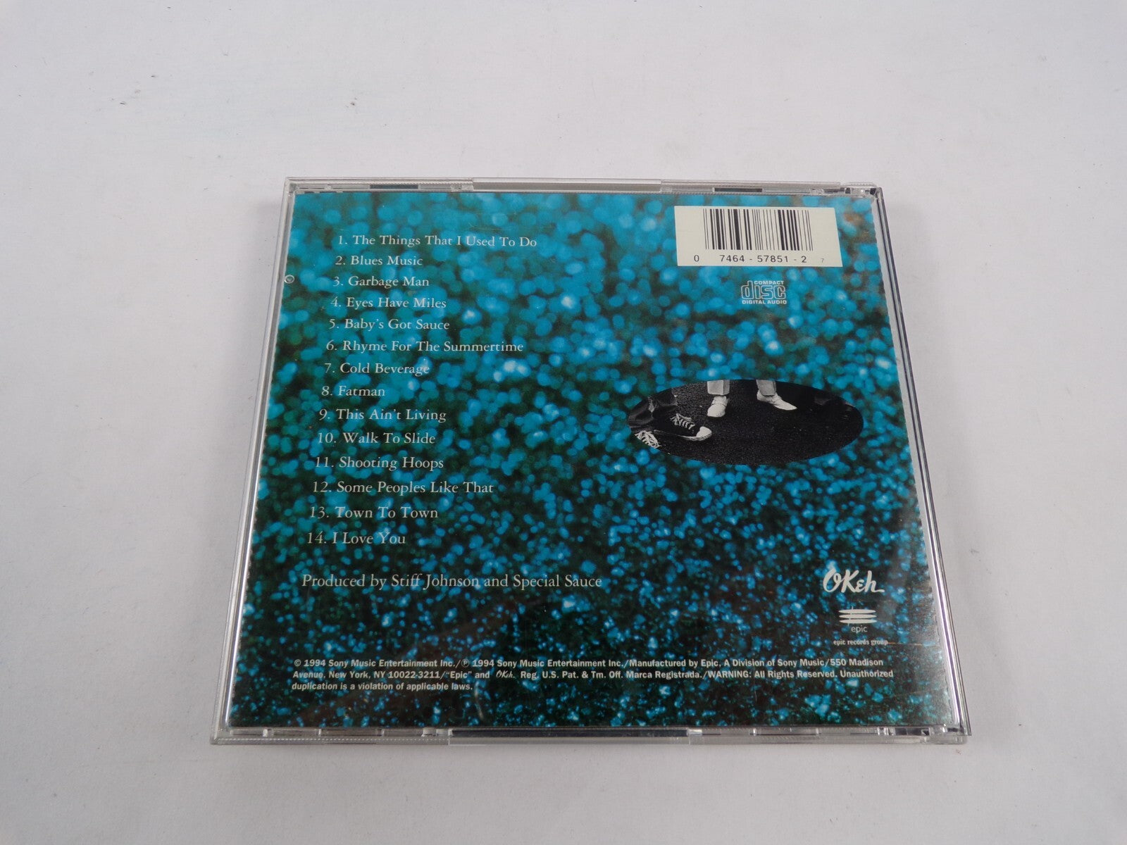 G. LOve And Special Saute The Things That I Used To Do Blues Music Farman CD #40