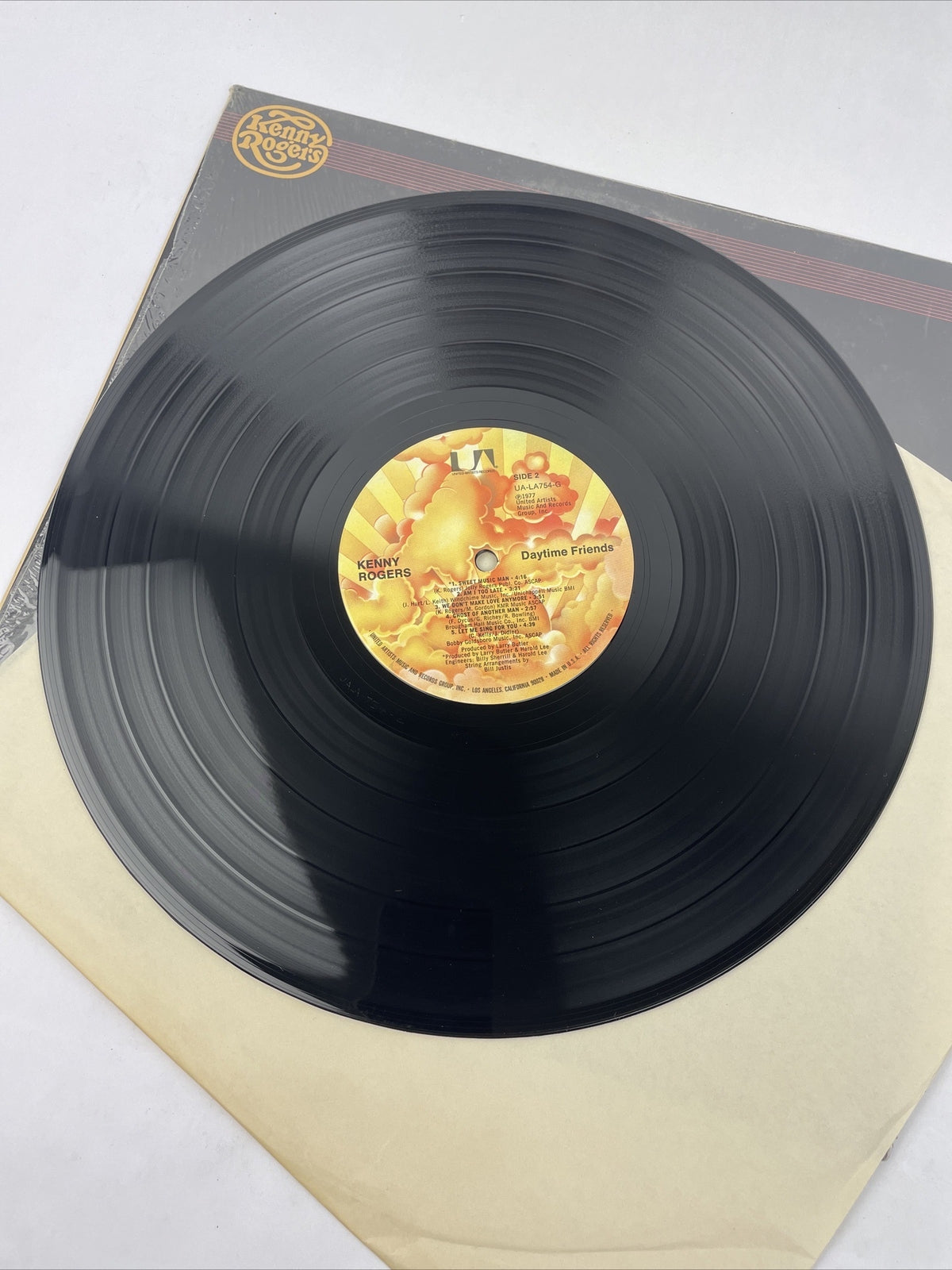 Kenny Rogers " Daytime Friends " LP Vinyl Record Album - MINT VINYL