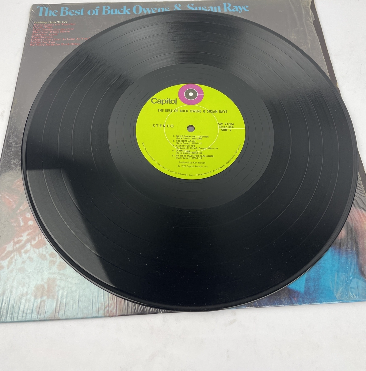 Buck Owens And Susan Raye - The Best Of Buck Owens & Susan Raye (ST-11084) (LP,A