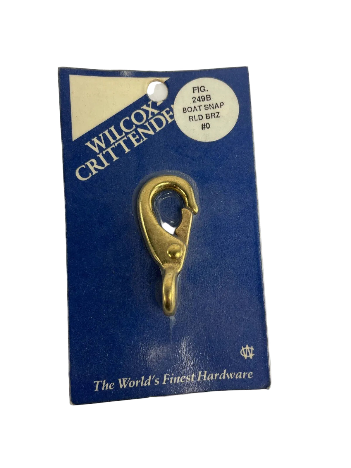 Wilcox Crittenden Fig 249B Boat Snap RLD BRZ