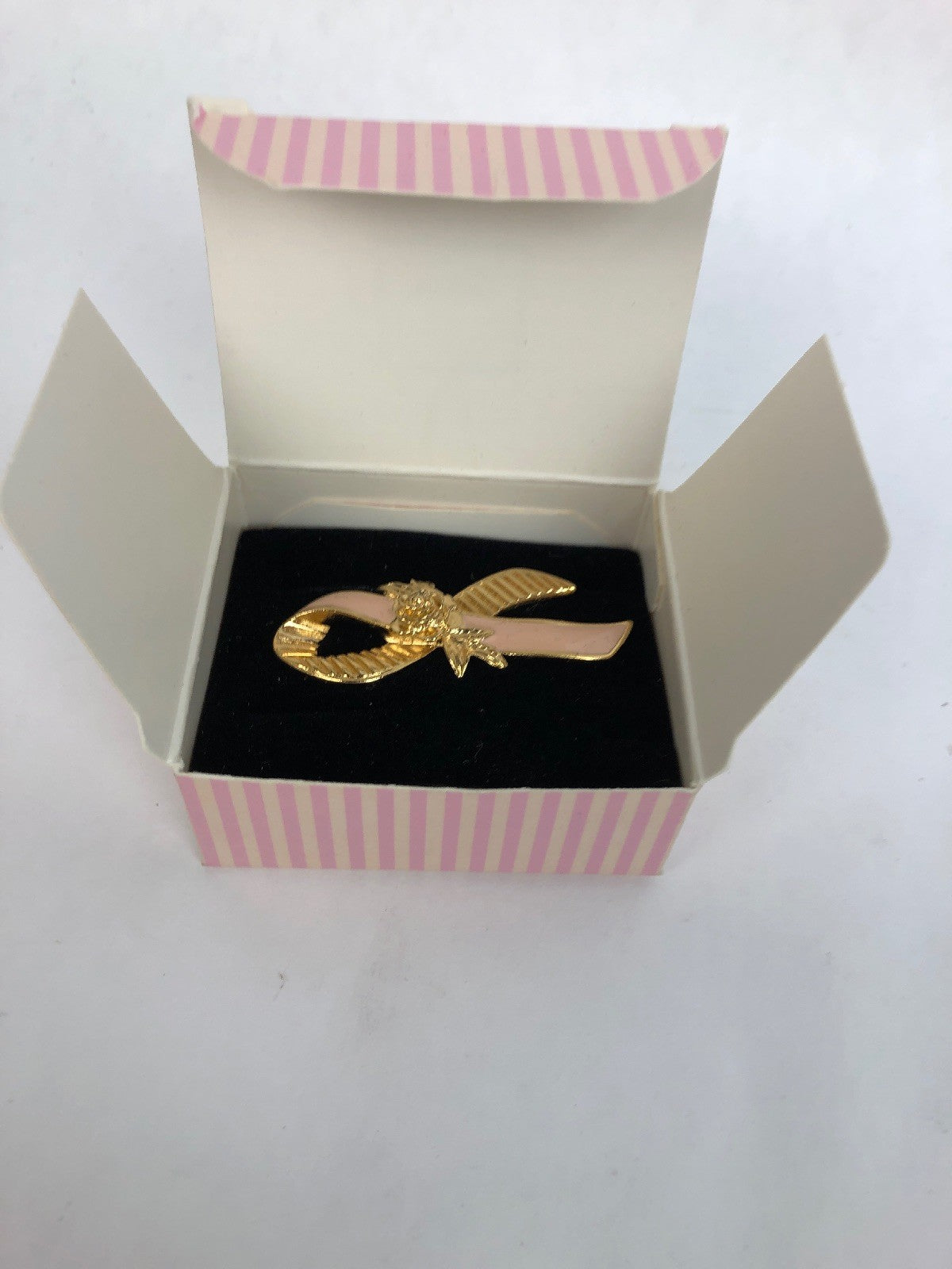 Vintage Avon 1993 Better Breast Care Ribbon Pin Large NOS NIB - FSTSHP
