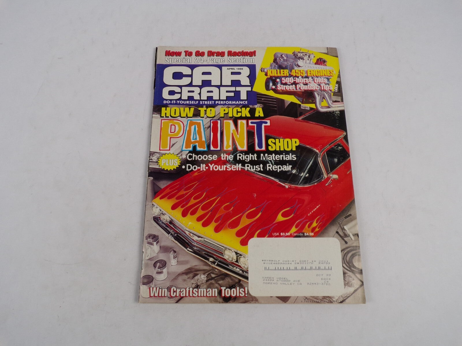April 1998 Car Craft Paint Shop Choose The Right Materials Rust Repair