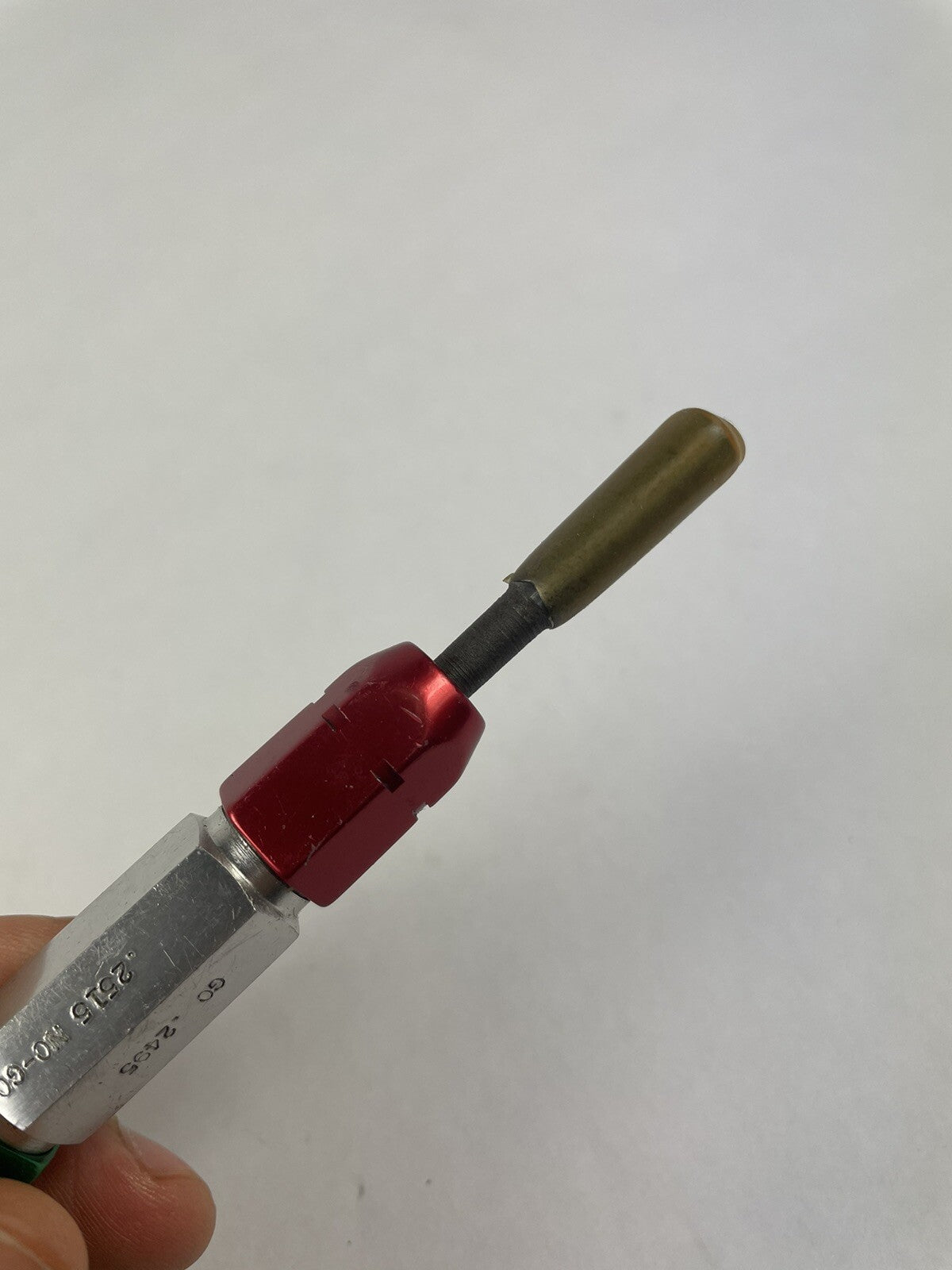 Reversible Plain Go NoGo Pin Plug Gage Gauge with handle X= .2495 & .2515