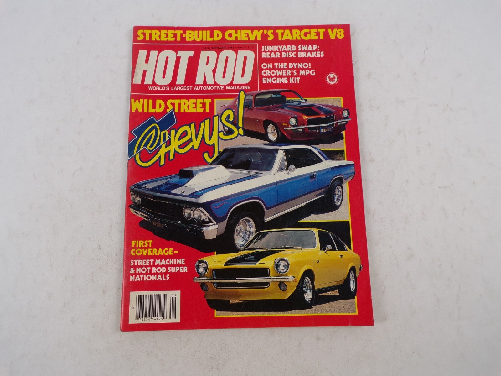 July 1987 Hot Rodding Magazinee Wild Street Chevys! Street-Build Chevy's Target